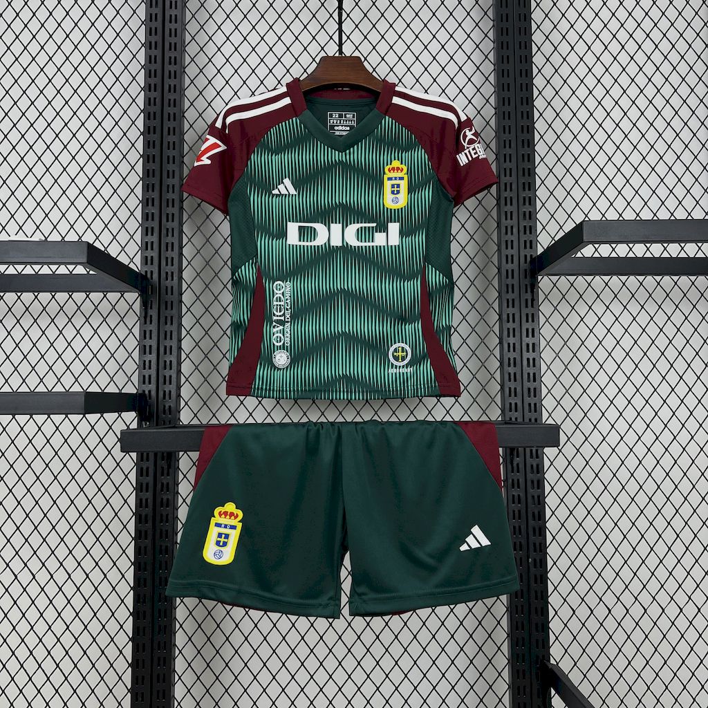 Real Oviedo 24-25 Third Kids Kit - Unitedfutballjersey