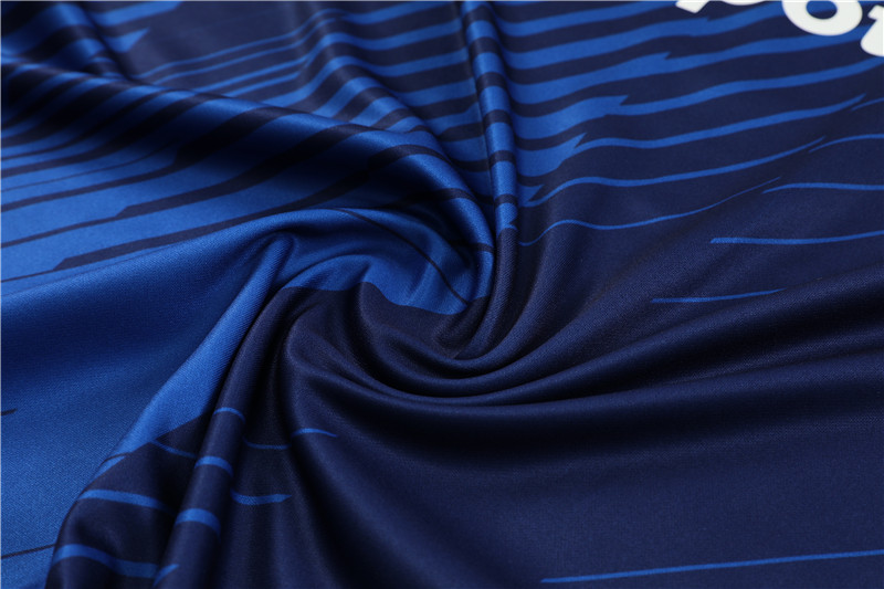 B.A.R.S.A 23-24 Kids Long Sleeve Training Set Blue Camouflage - Unitedfutballjersey