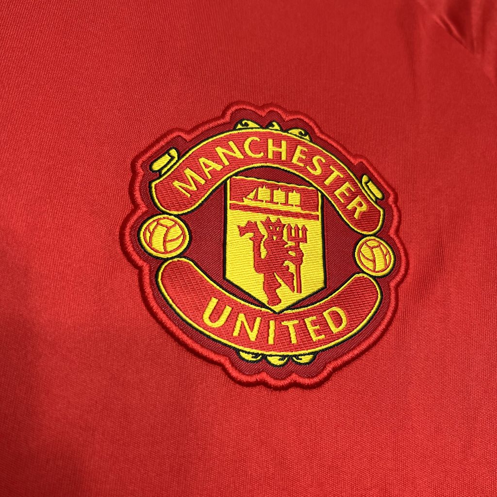 Manchester United 24-25 Red Pre-match Training Jersey - Fans Version - Unitedfutballjersey