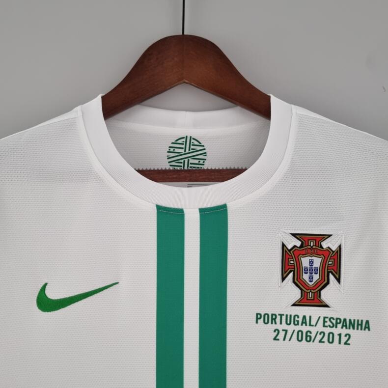 Retro Portugal 2012 Away Long Sleeve Jersey - Unitedfutballjersey