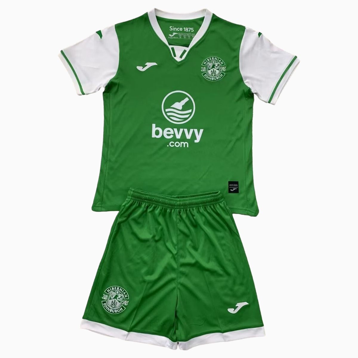 Hibernian 24-25 Home Kids Kit - Unitedfutballjersey