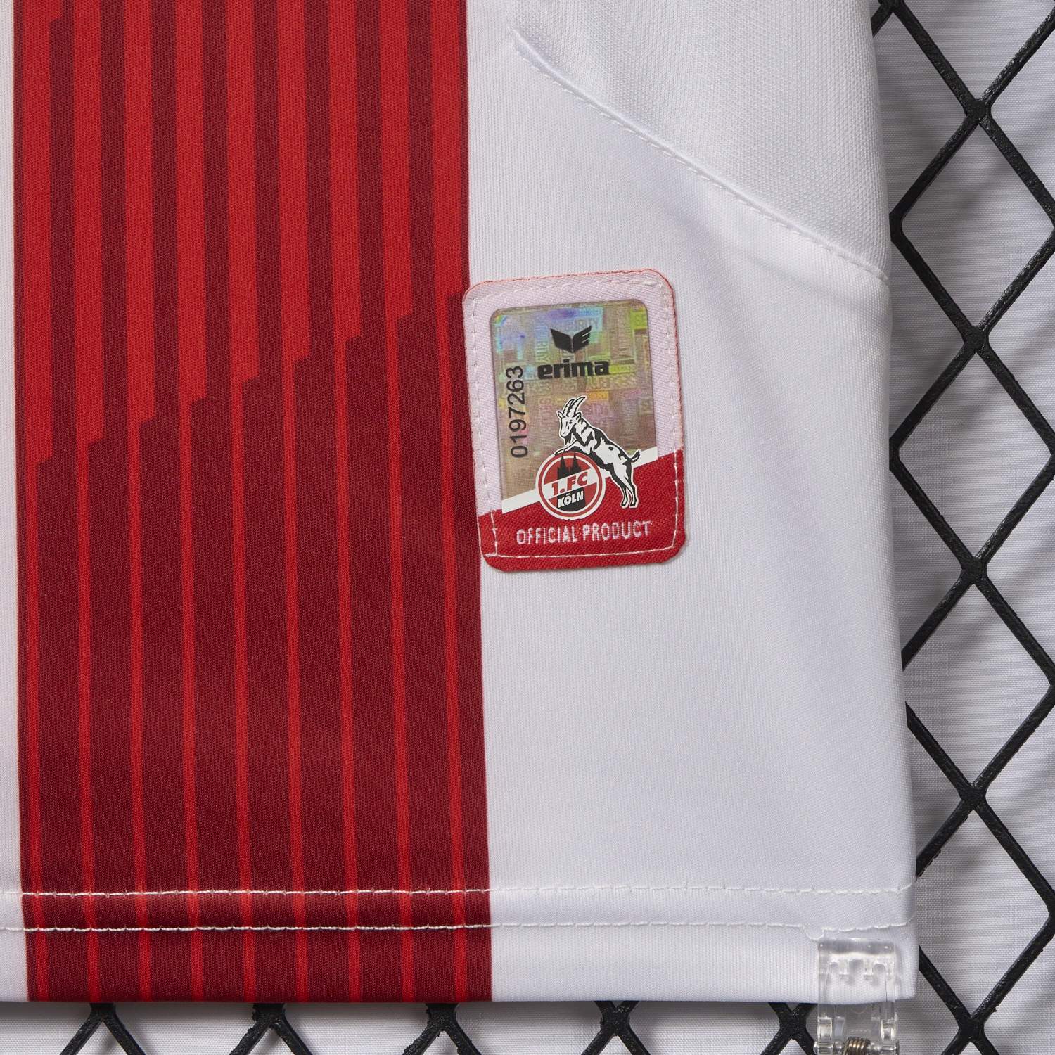 Retro 1. FC Köln 2017-18 Home Jersey - Unitedfutballjersey
