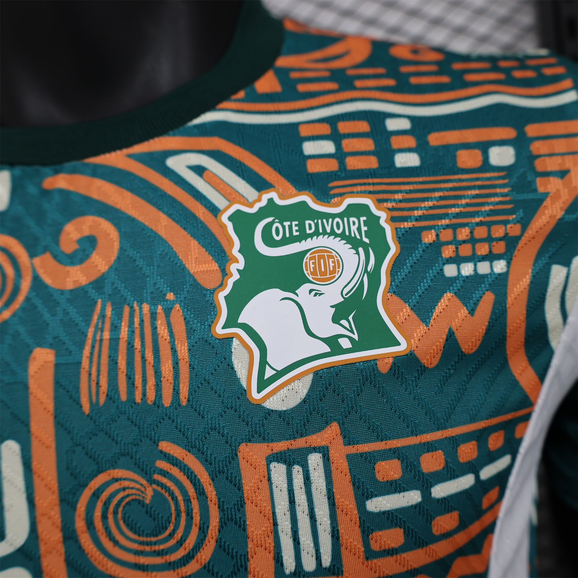 Ivory Coast 2024 Pre-Match Training Jersey - Player Version - Unitedfutballjersey