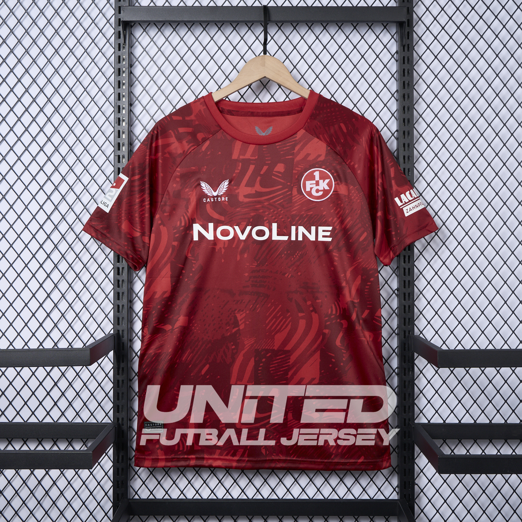 Kaiserslautern 24-25 Home Jersey - Fans Version - Unitedfutballjersey