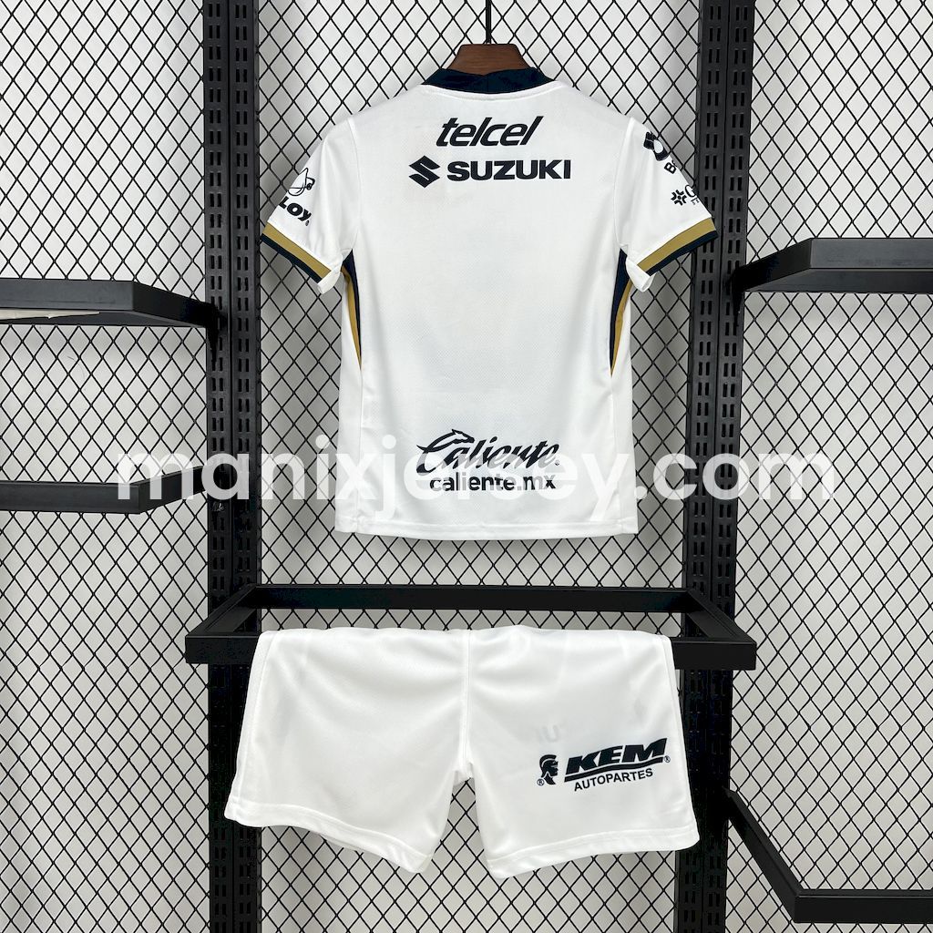 Pumas UNAM 25-26 Home Kids Kit - Unitedfutballjersey