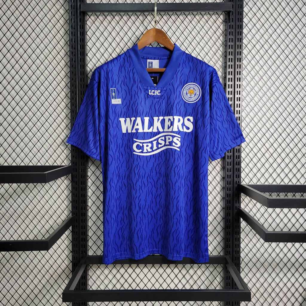 Retro Leicester city 1992-94 Home Stadium Jersey - Unitedfutballjersey