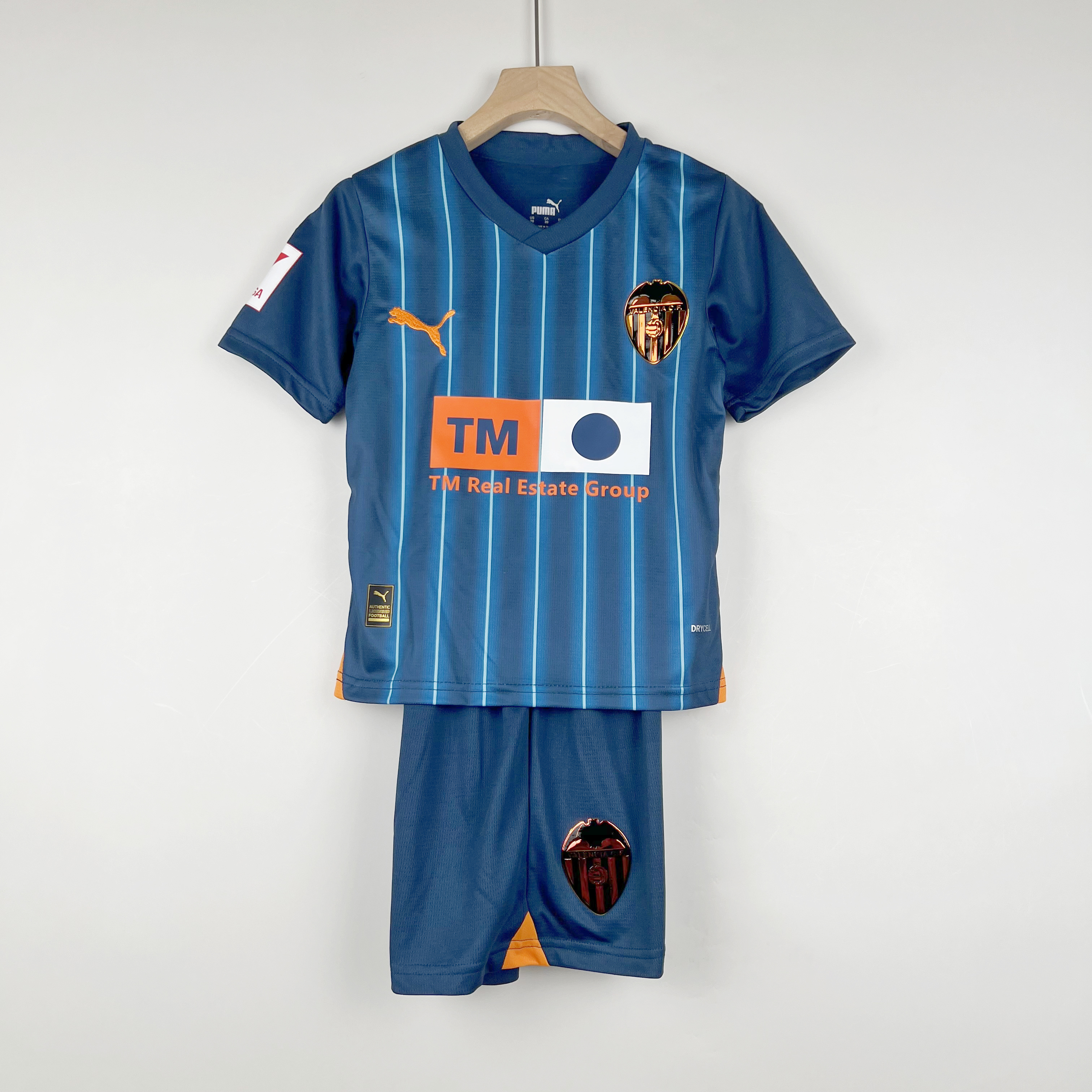 Valencia 23-24 Away Stadium Kids Kit - Unitedfutballjersey