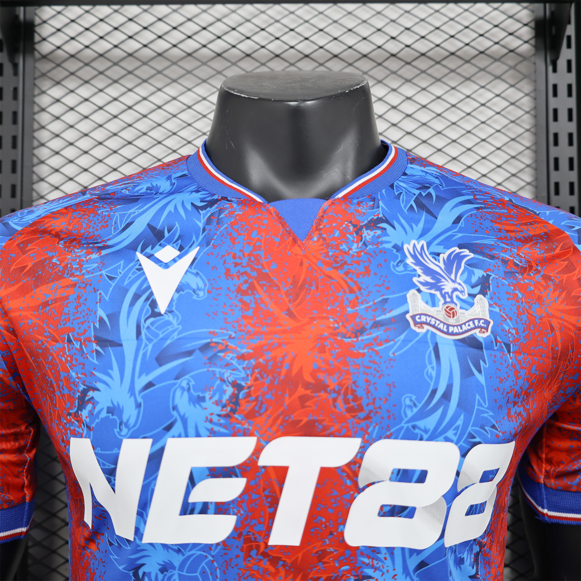 Crystal Palace 24-25 Home Stadium Jersey - Player Version - Unitedfutballjersey