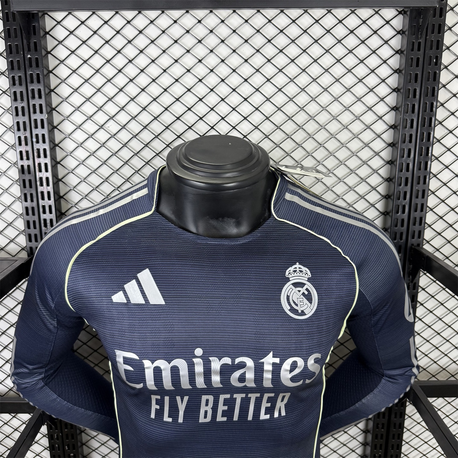 Real Madrid 25-26 Away Long Sleeve Jersey - Player Version - Unitedfutballjersey