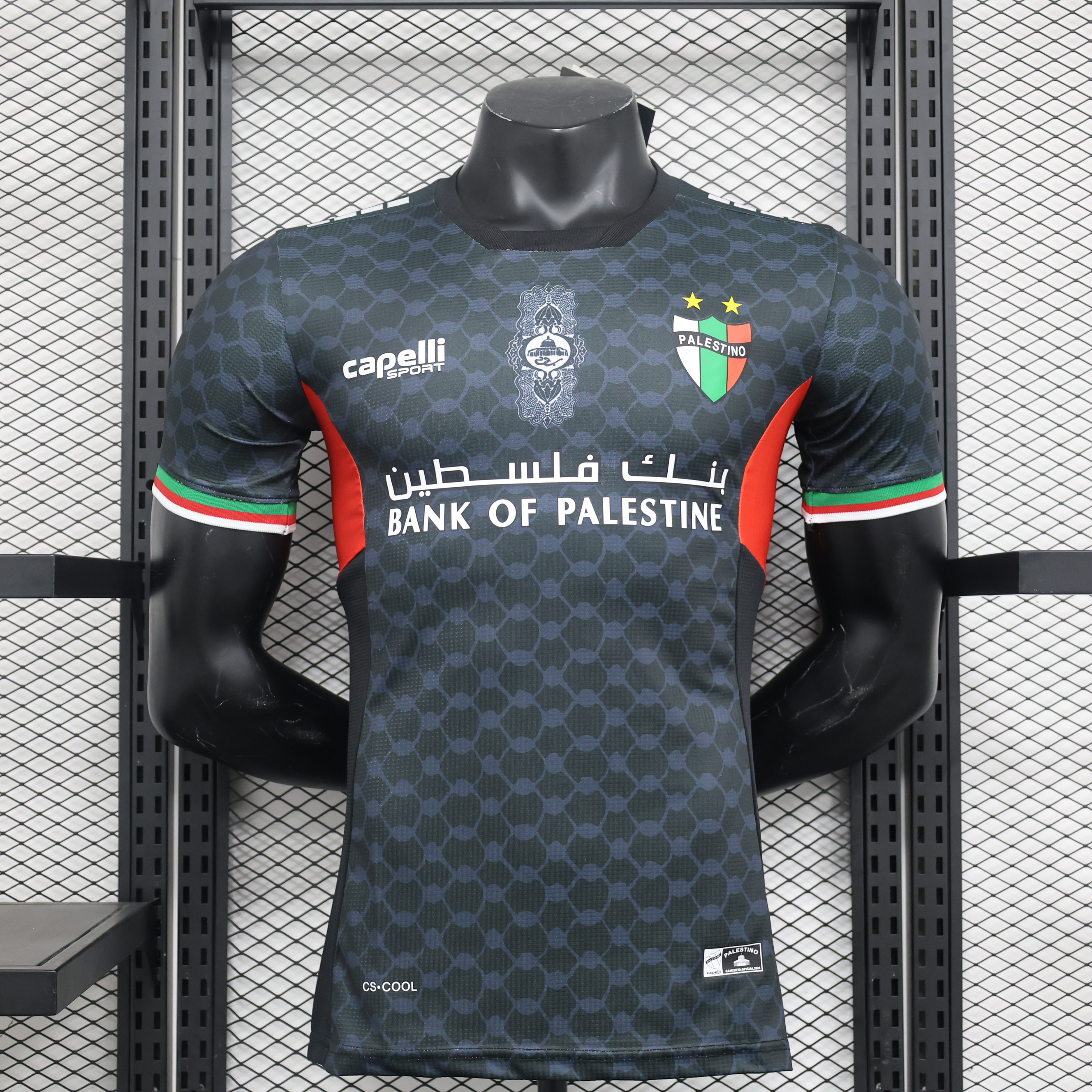 Club Deportivo Palestino 2024 Away Jersey - Player Version - Unitedfutballjersey