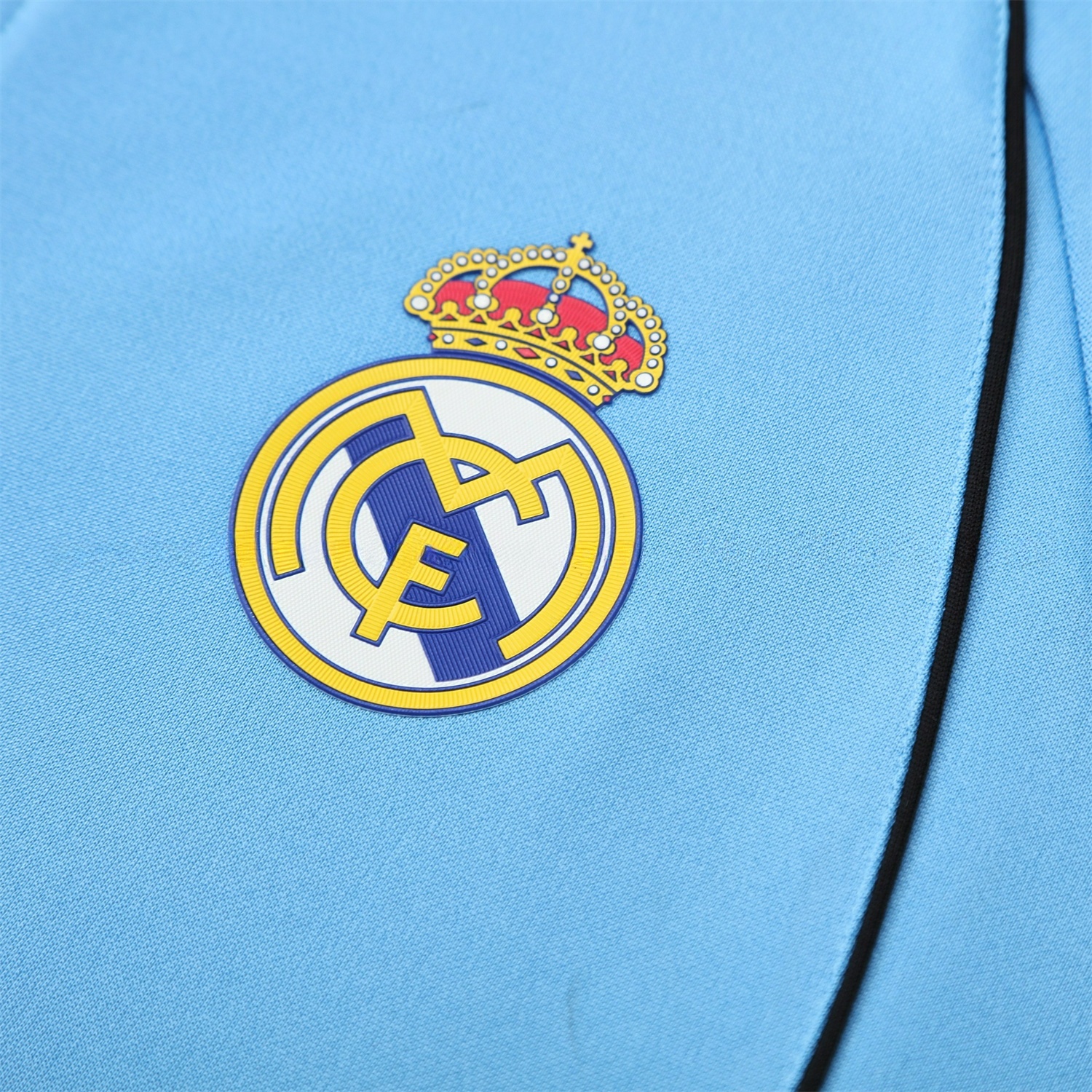 Real Madrid 25-26 Jacket Training Tracksuit - Light Blue Jackets & Deep Blue Pants - Unitedfutballjersey