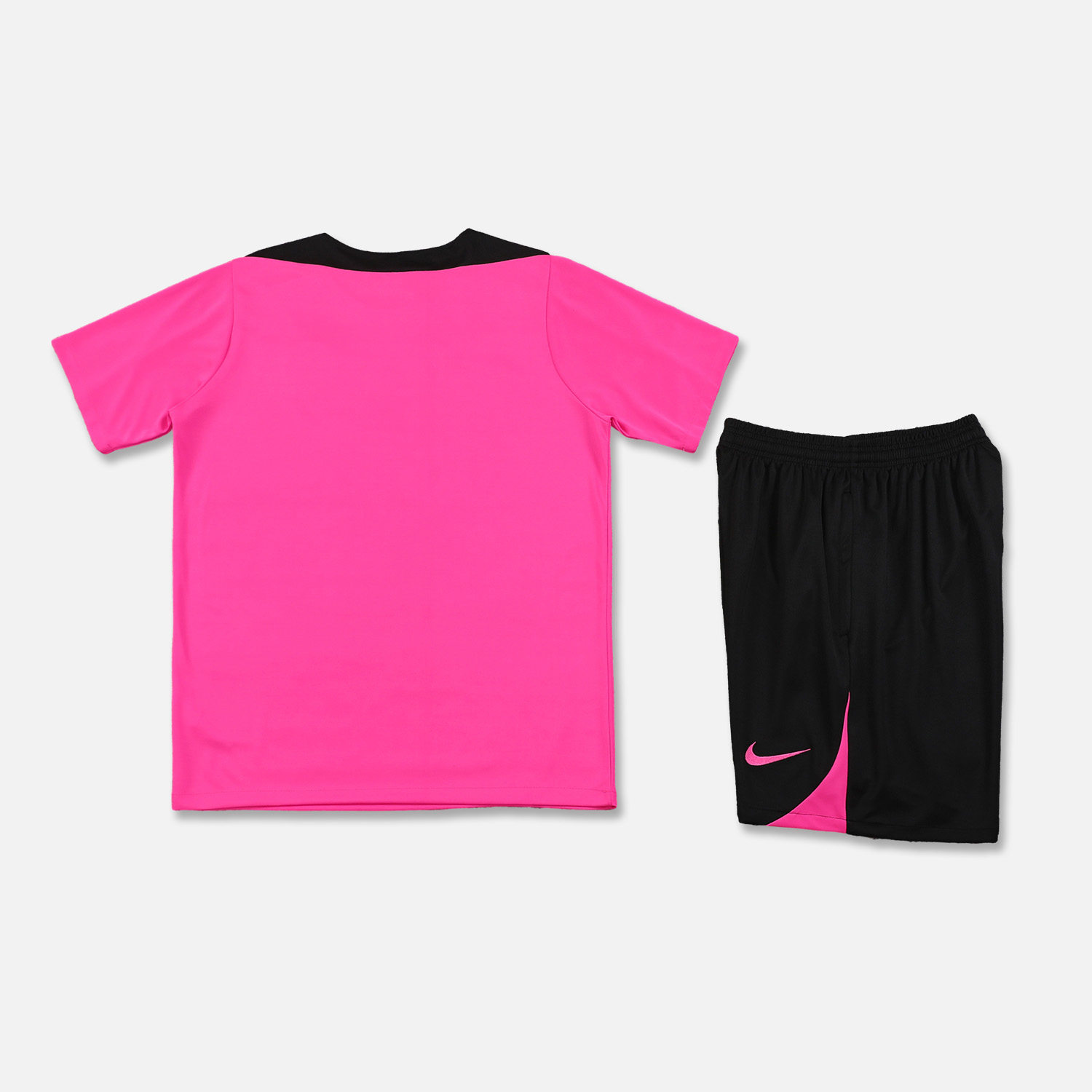 CHELSEA 24-25 Short-Sleeve Training Set - Pink Top & Black Shorts - Unitedfutballjersey