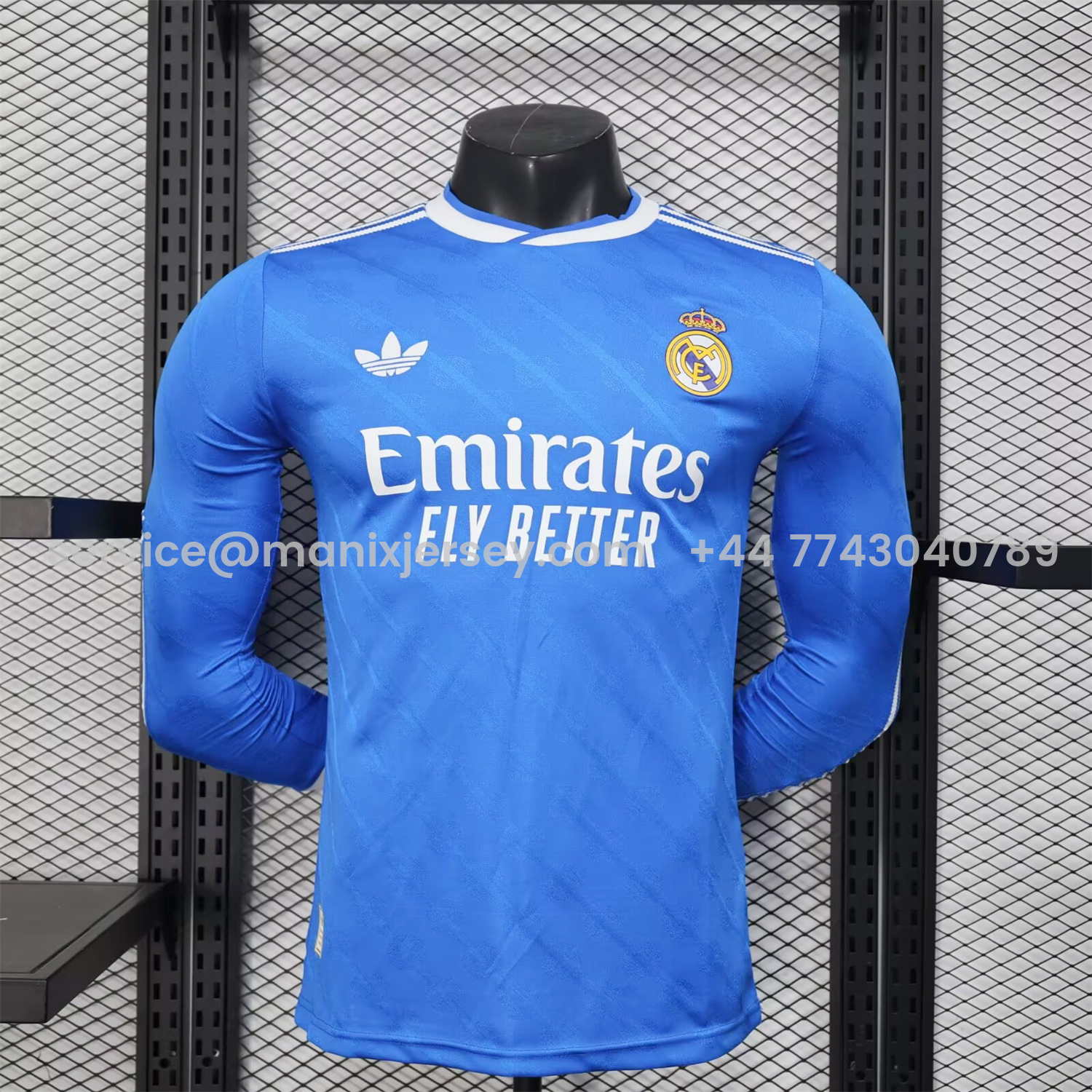 Real Madrid 25-26 Third Long Sleeves Jersey - Player Version - Unitedfutballjersey