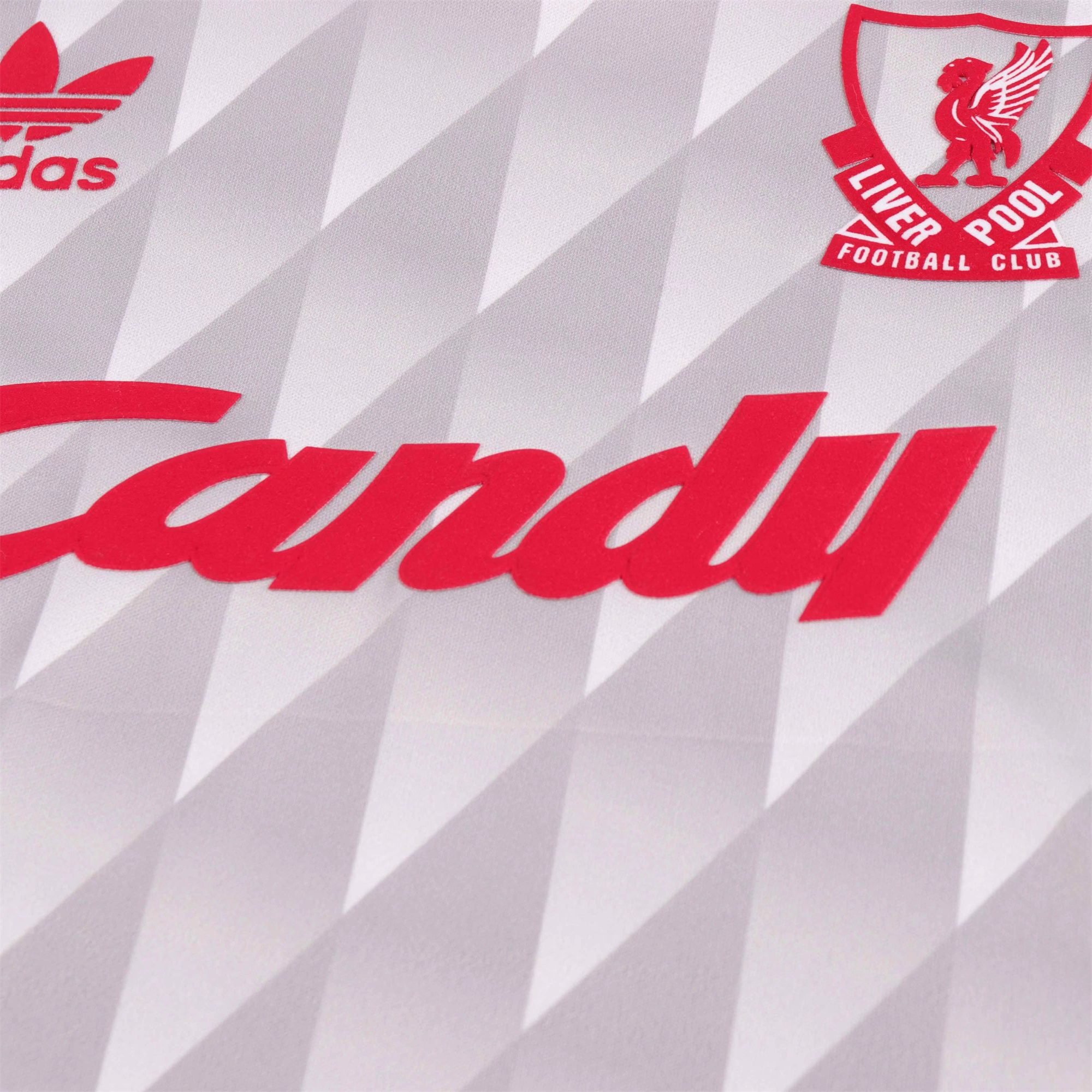 Retro Liver.pool 1989-91 Away Kids Kit - Unitedfutballjersey