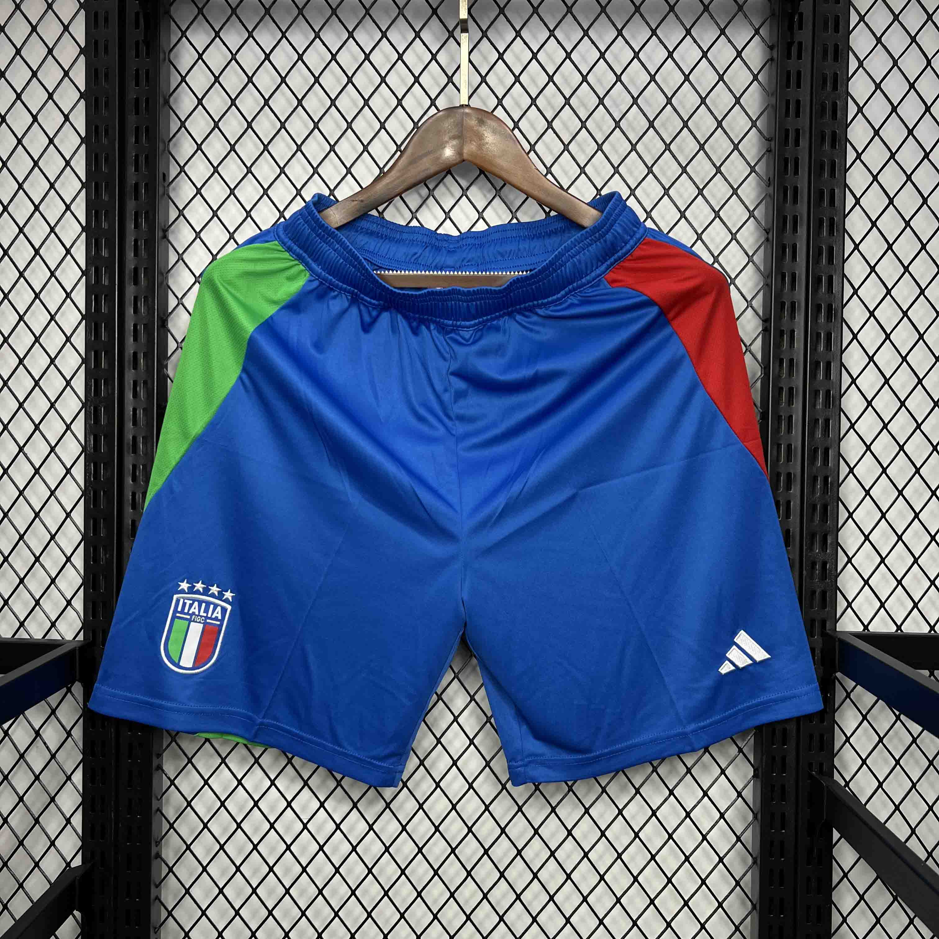 Italy 2024 Away Shorts - Fans Version - Unitedfutballjersey