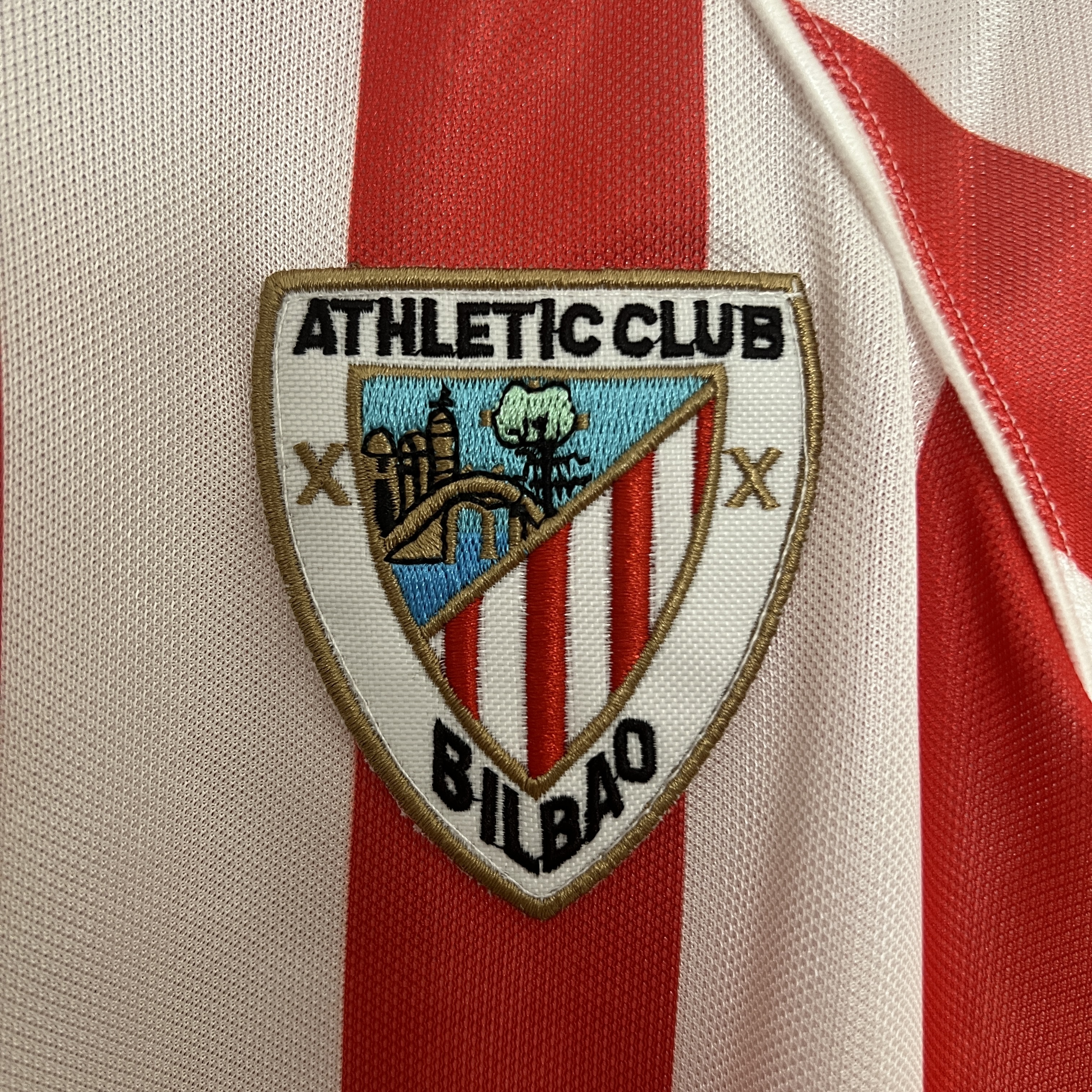 Retro Athletic Bilbao 1997-98 100th Anniversary Home Stadium Jersey - Unitedfutballjersey