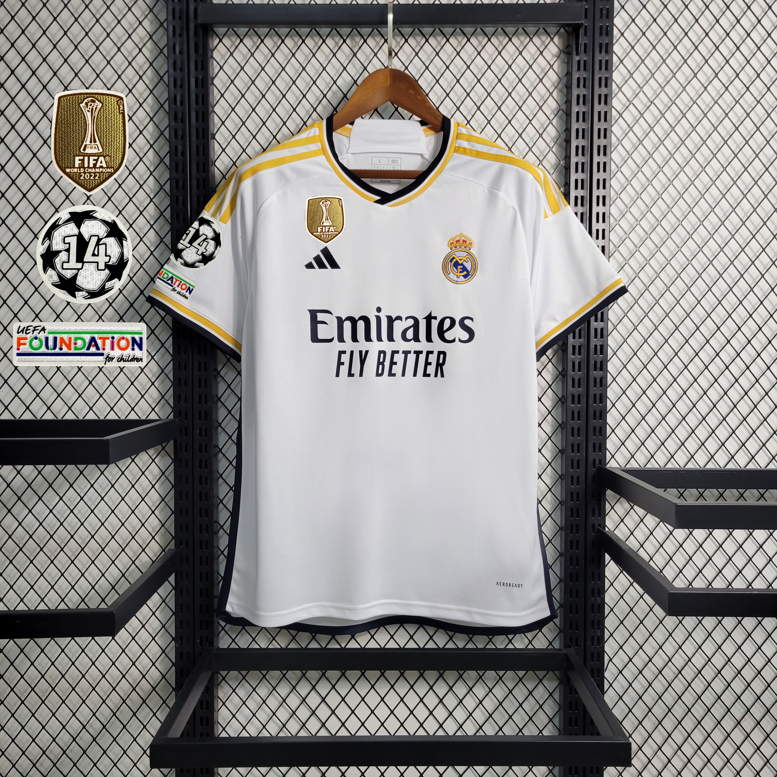 Real Madrid 23-24 Home Stadium Jersey - Fans Version - Unitedfutballjersey