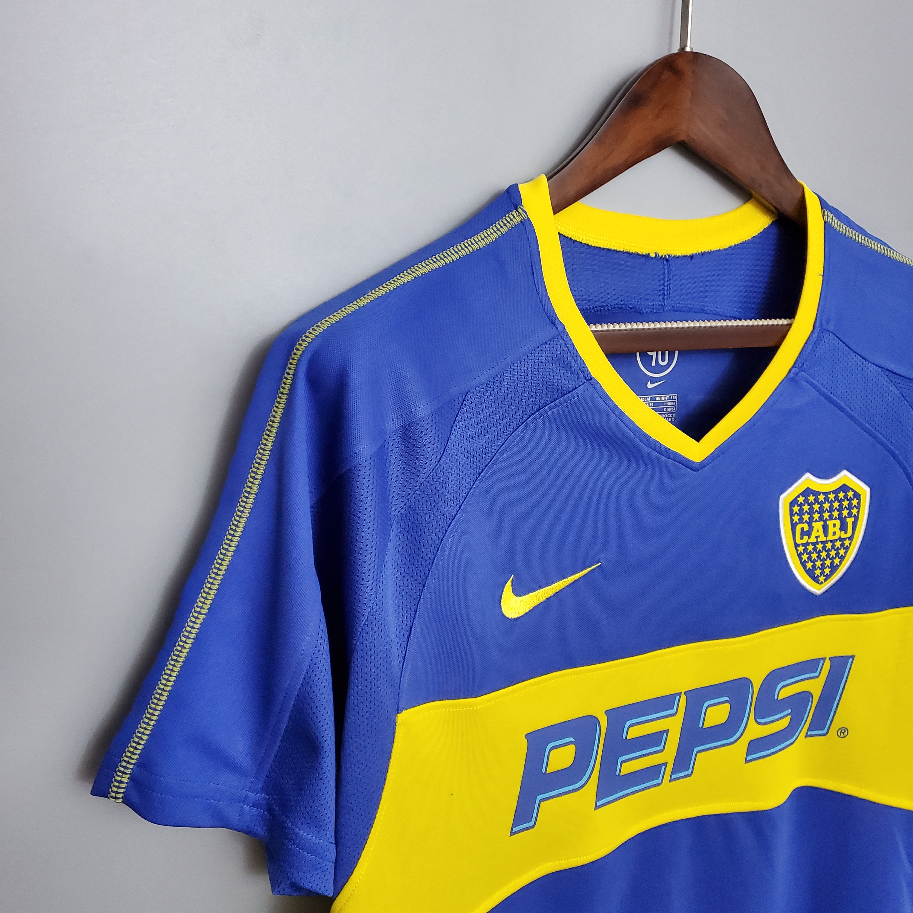 Retro Boca Juniors 2003-04 Home Stadium Jersey - Unitedfutballjersey