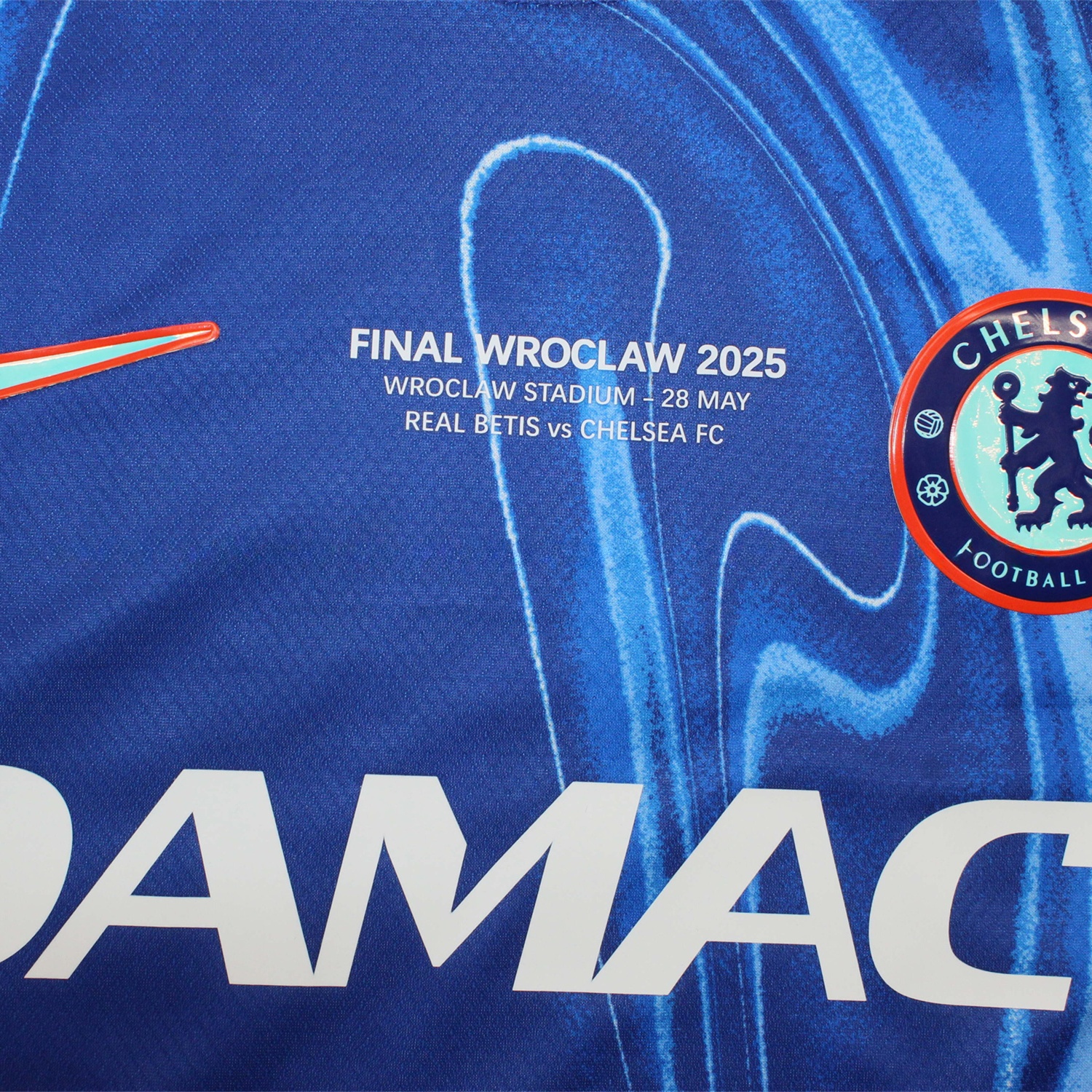 C.H.E.L.S.E.A 24-25 Conference League Final Home Jersey - Fans Version - Unitedfutballjersey