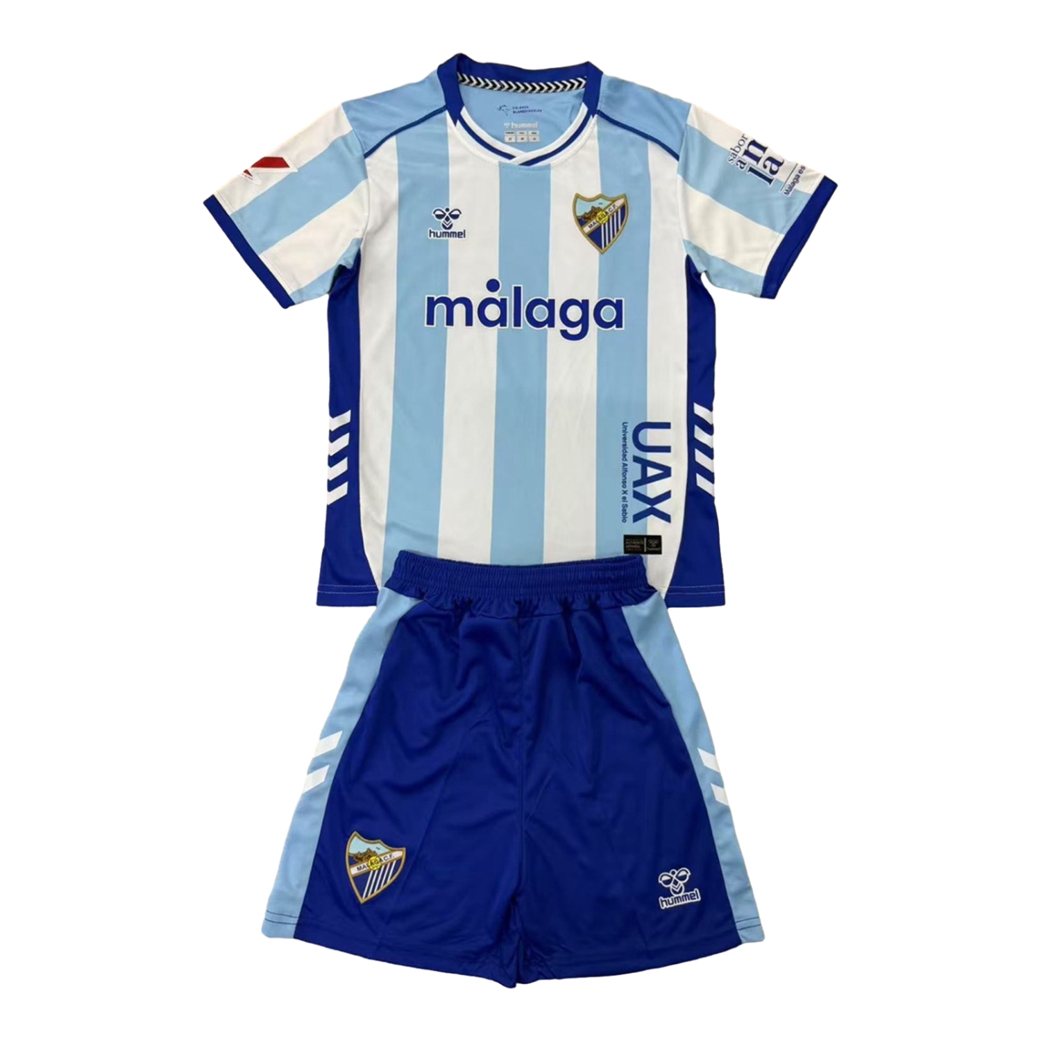 Malaga 25-26 Home Men's Adult Jersey Set - Fans Version - Unitedfutballjersey