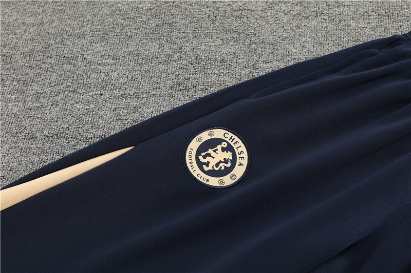 Che 23-24 Jacket Training Tracksuit - Blue - Unitedfutballjersey