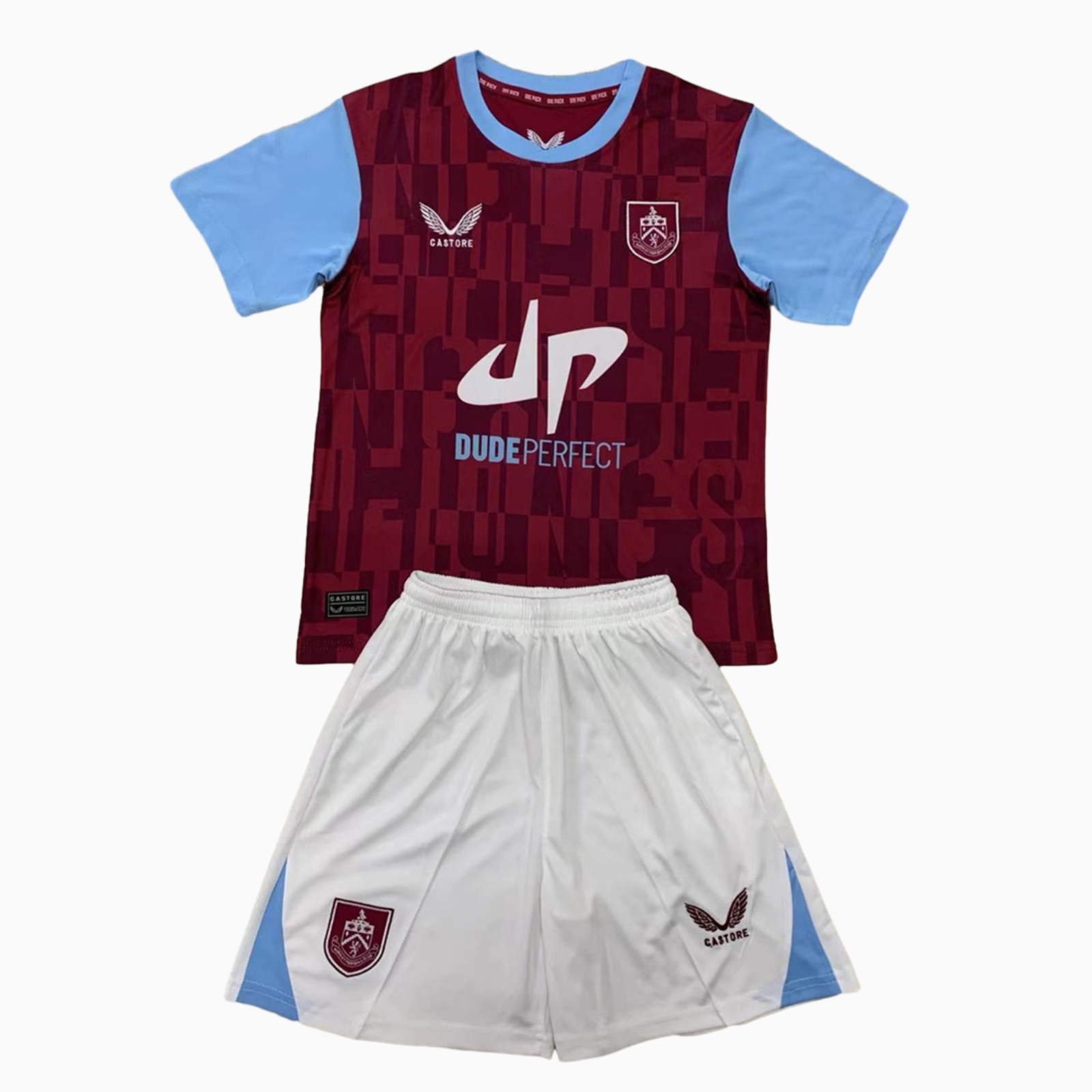 Burnley 24-25 Home Kids Kit - Unitedfutballjersey