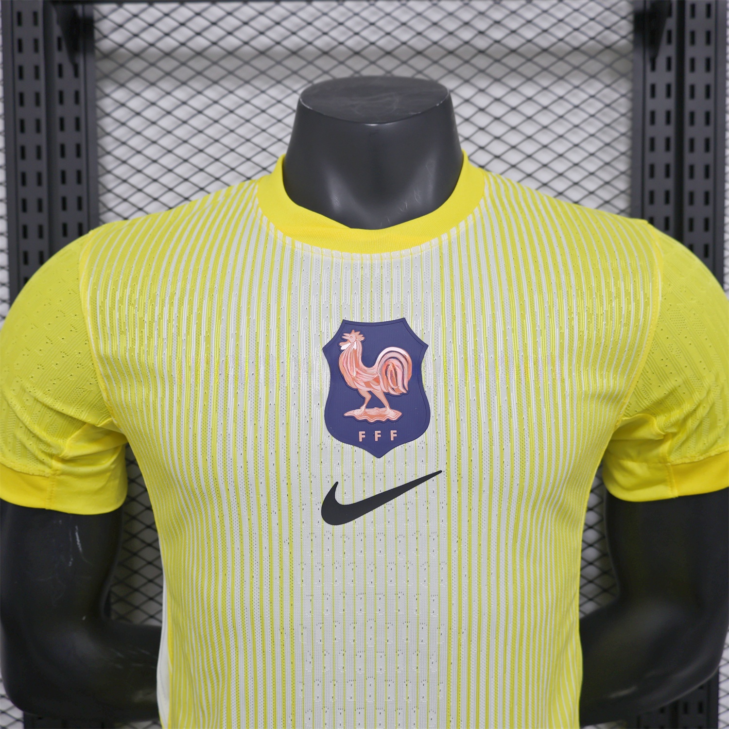 France 2025-26 Yellow Goalkeeper Jersey - Player Version - Unitedfutballjersey