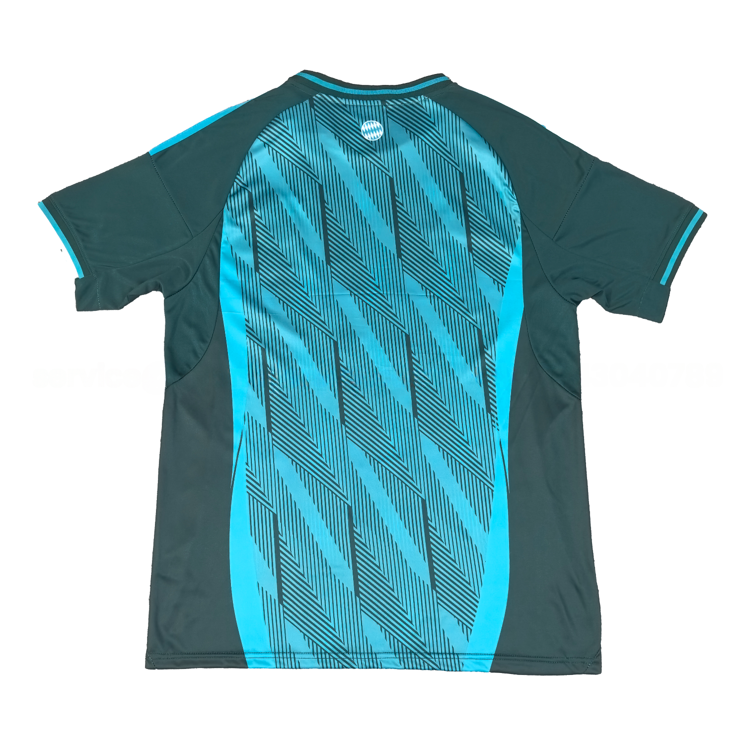 Bayern Munich 25-26 Deep Green Blue Lines Special Edition Jersey - Fans Version - Unitedfutballjersey