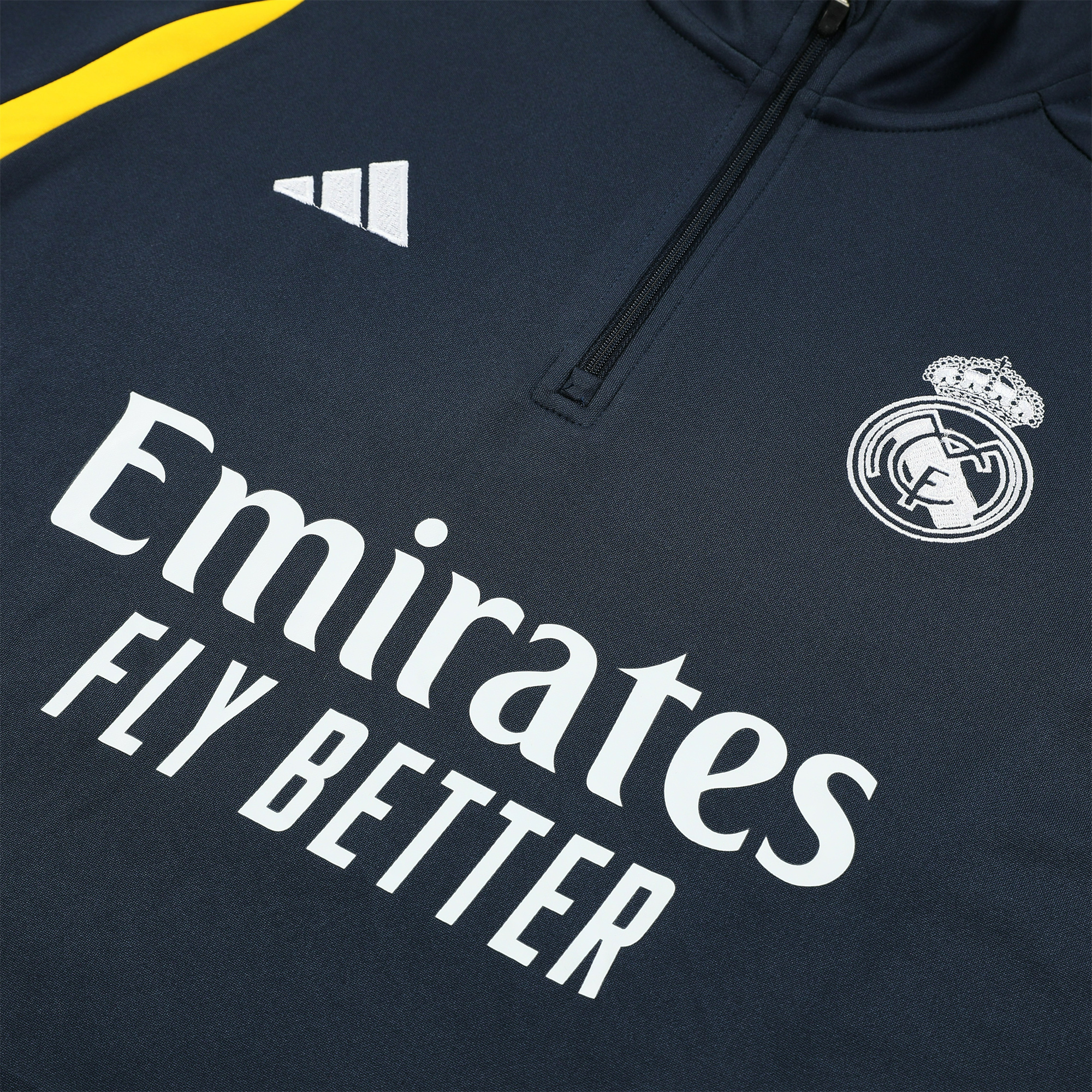 Real Madrid 23-24 Long Sleeve Training Set Navy blue - Unitedfutballjersey