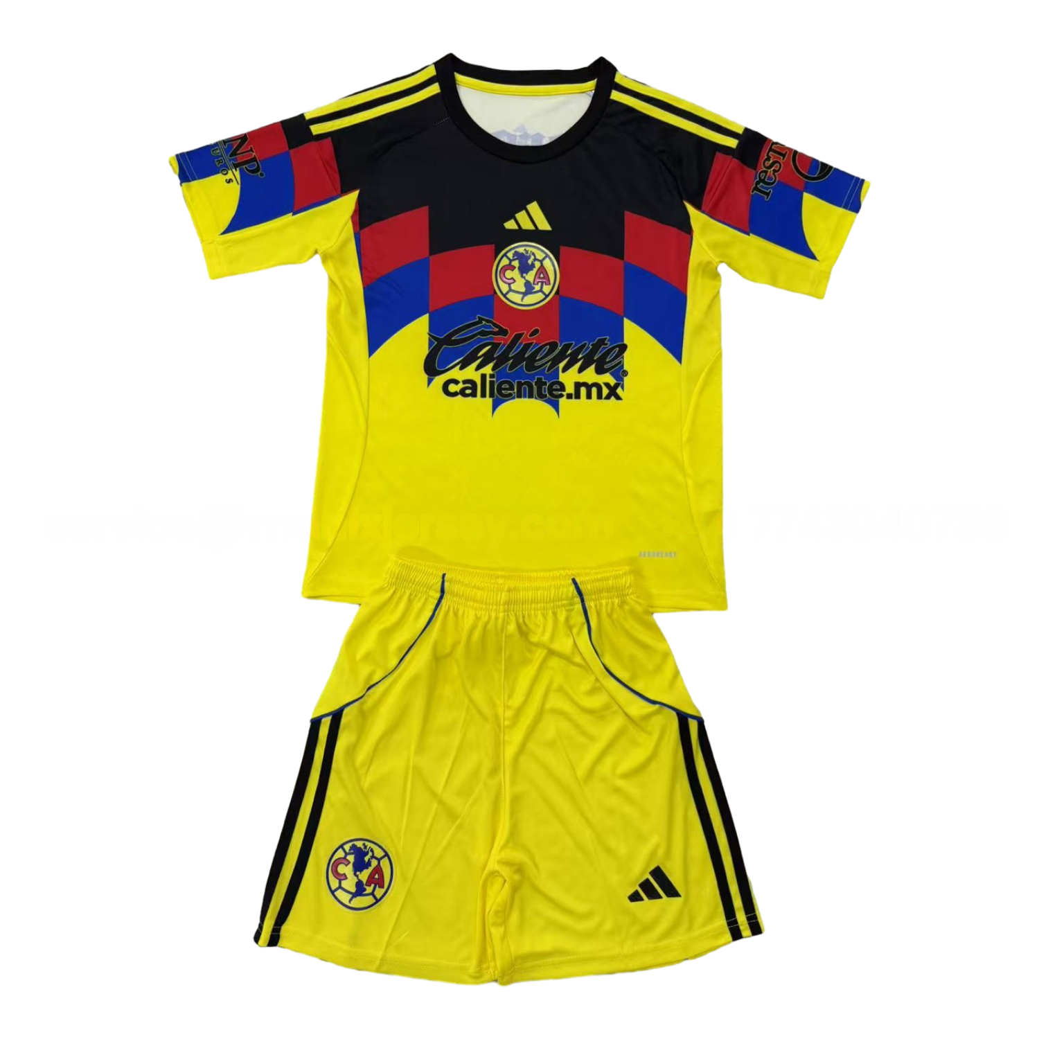Club América 25-26 Home Men's Adult Jersey Set - Fans Version - Unitedfutballjersey