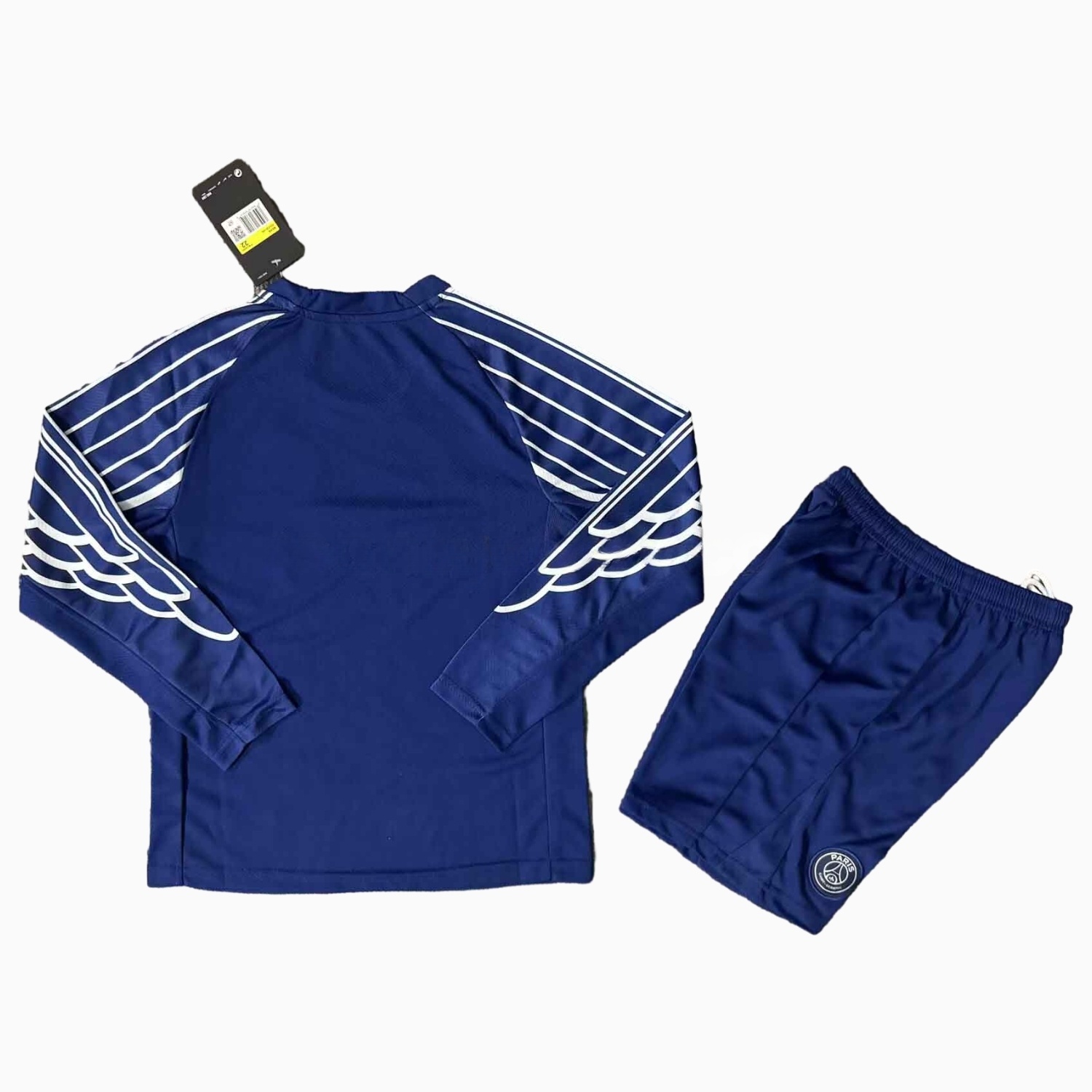 Paris Saint-Germain PSG 24-25 Fourth Long Sleeves Kids Kit - Unitedfutballjersey