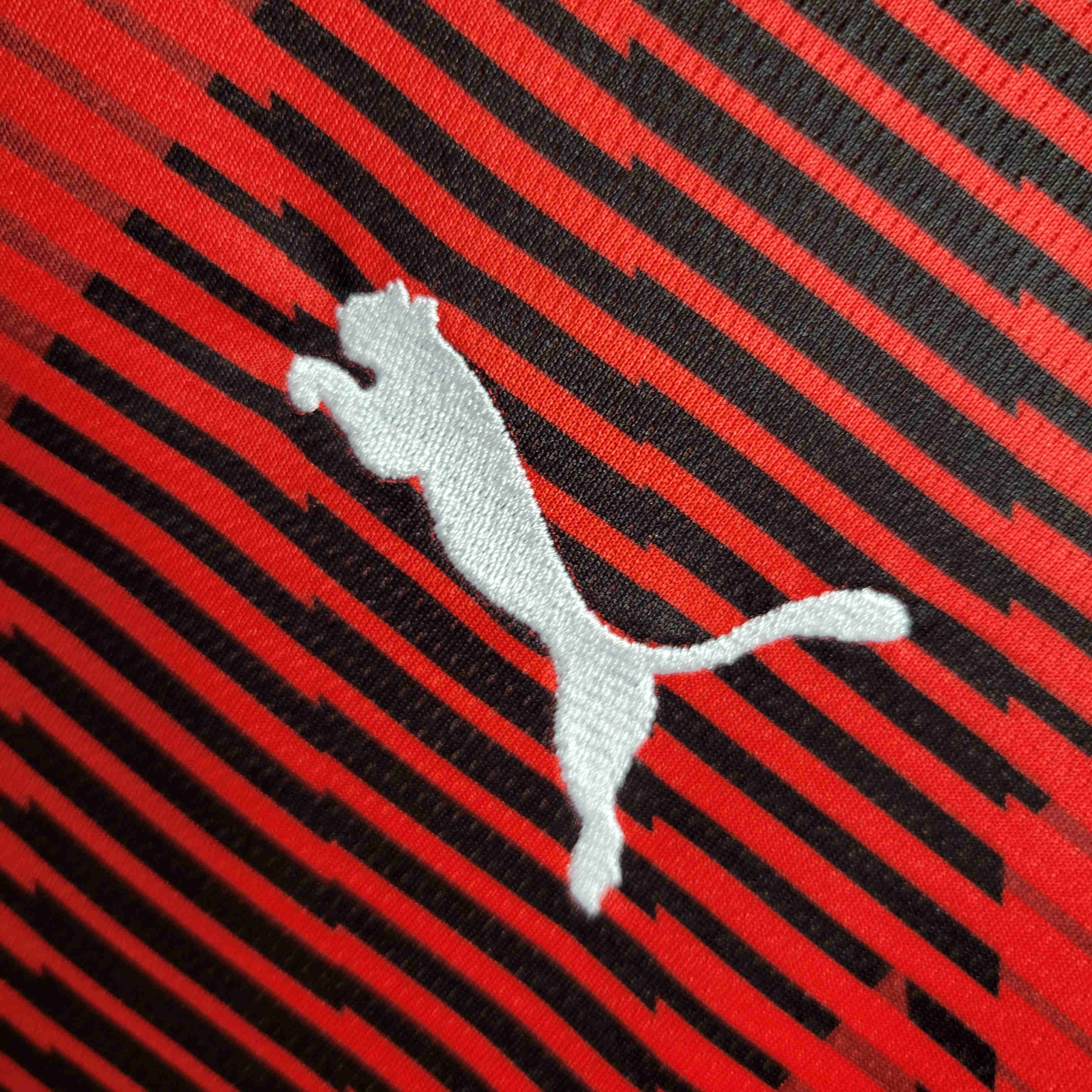 23/24 AC Milan Home Long Sleeve Jersey - Fans Version - Unitedfutballjersey