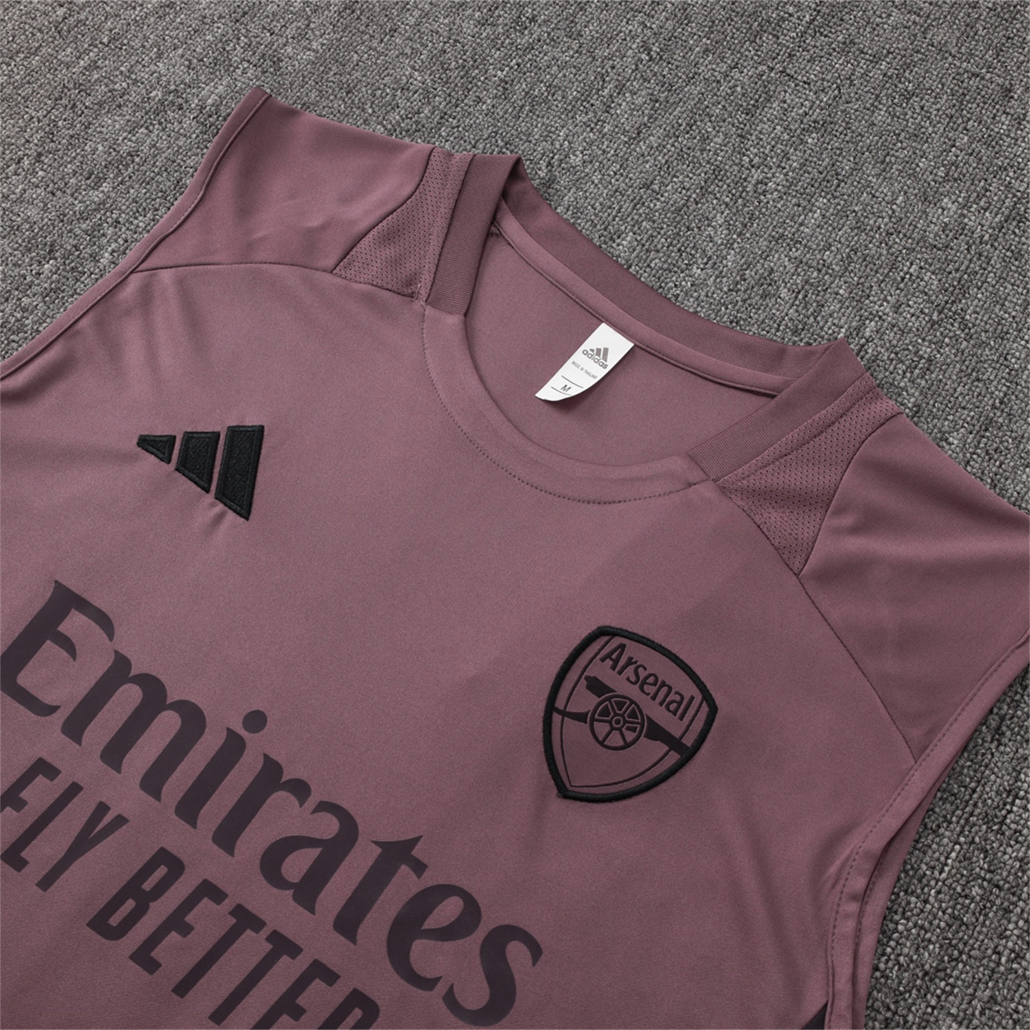 Arsenal 25-26 Vest Training Set - Purple Vest and Deep Purple Shorts - Unitedfutballjersey