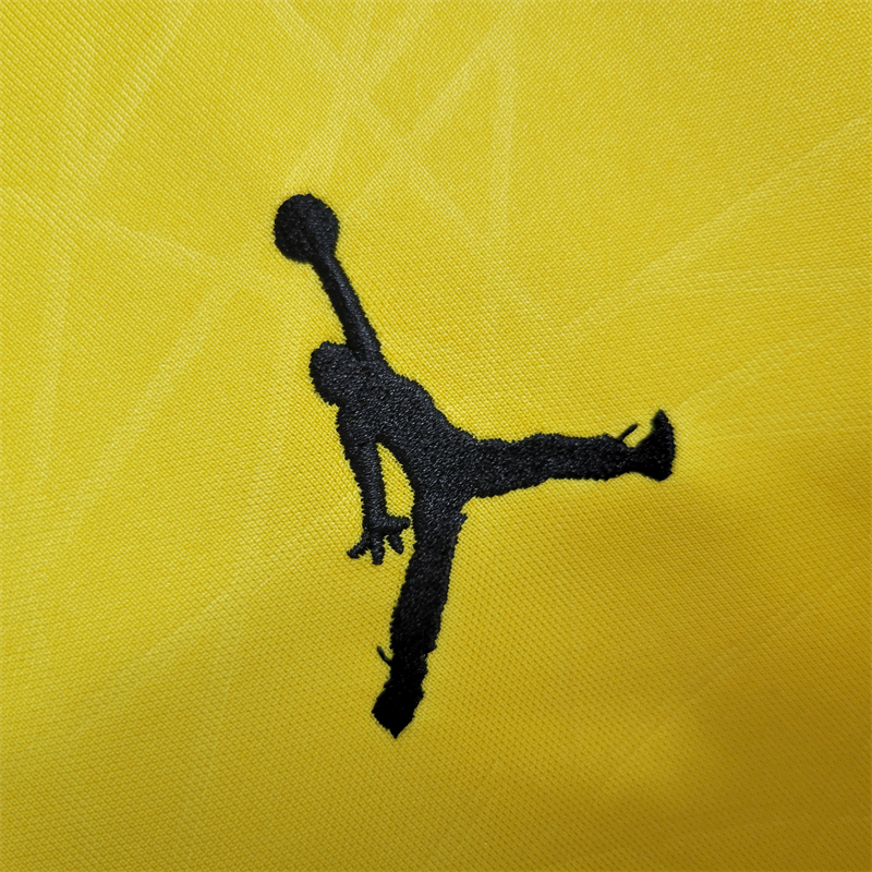 Paris Saint-Germain PSG 23-24 Yellow Training Jersey Football - Fans Version - Unitedfutballjersey