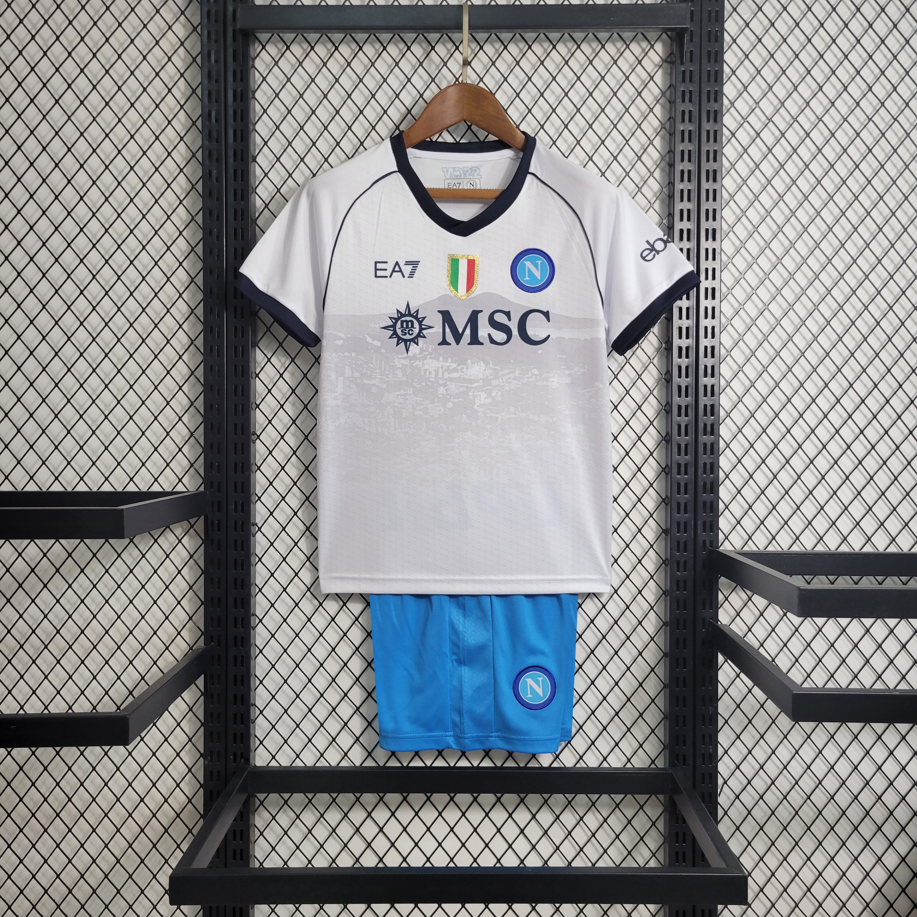 Napoli 23-24 Away Kids Kit - Unitedfutballjersey