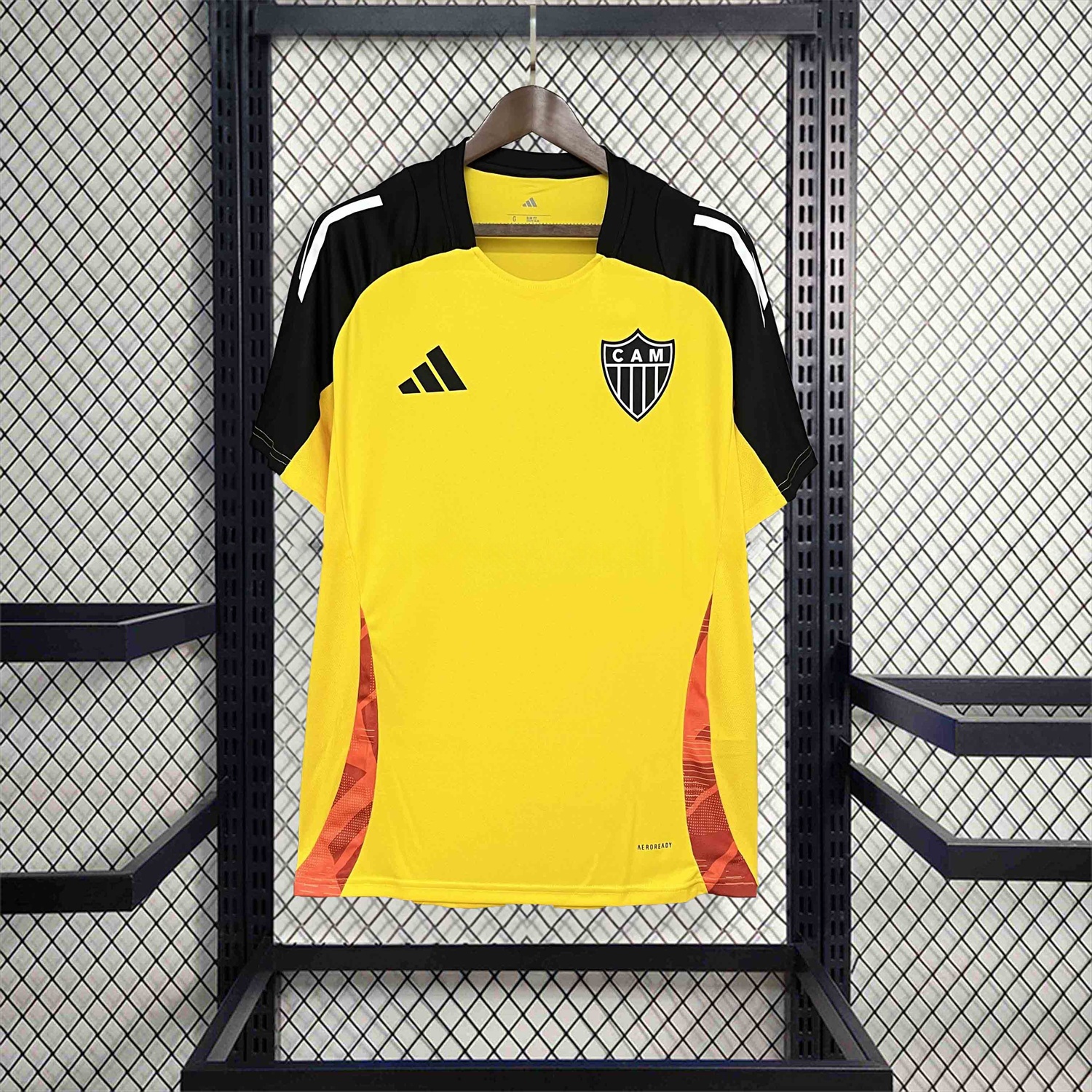 Atletico Mineiro 25-26 Yellow Pre-Match Training Unsponsored Jersey - Fans Version - Unitedfutballjersey