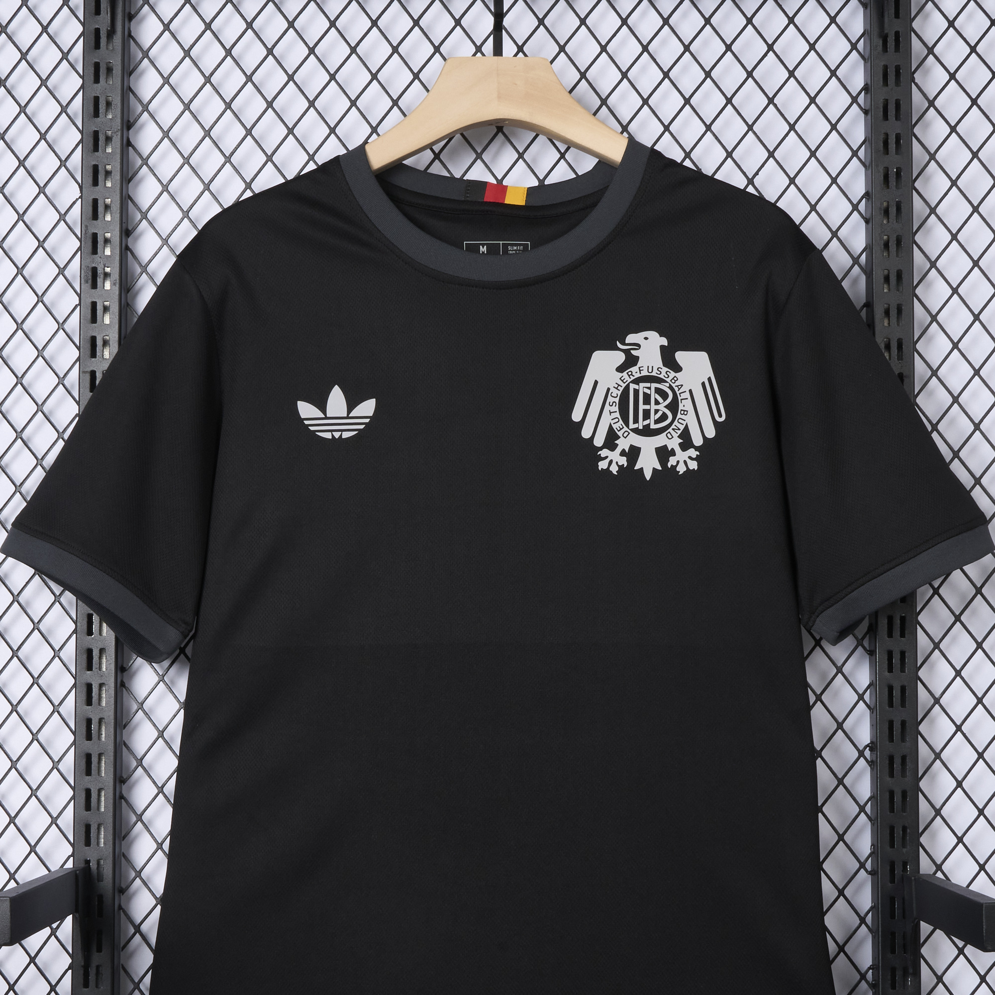 Germany 2025 Black 125-Year Anniversary Jersey - Fans Version - Unitedfutballjersey