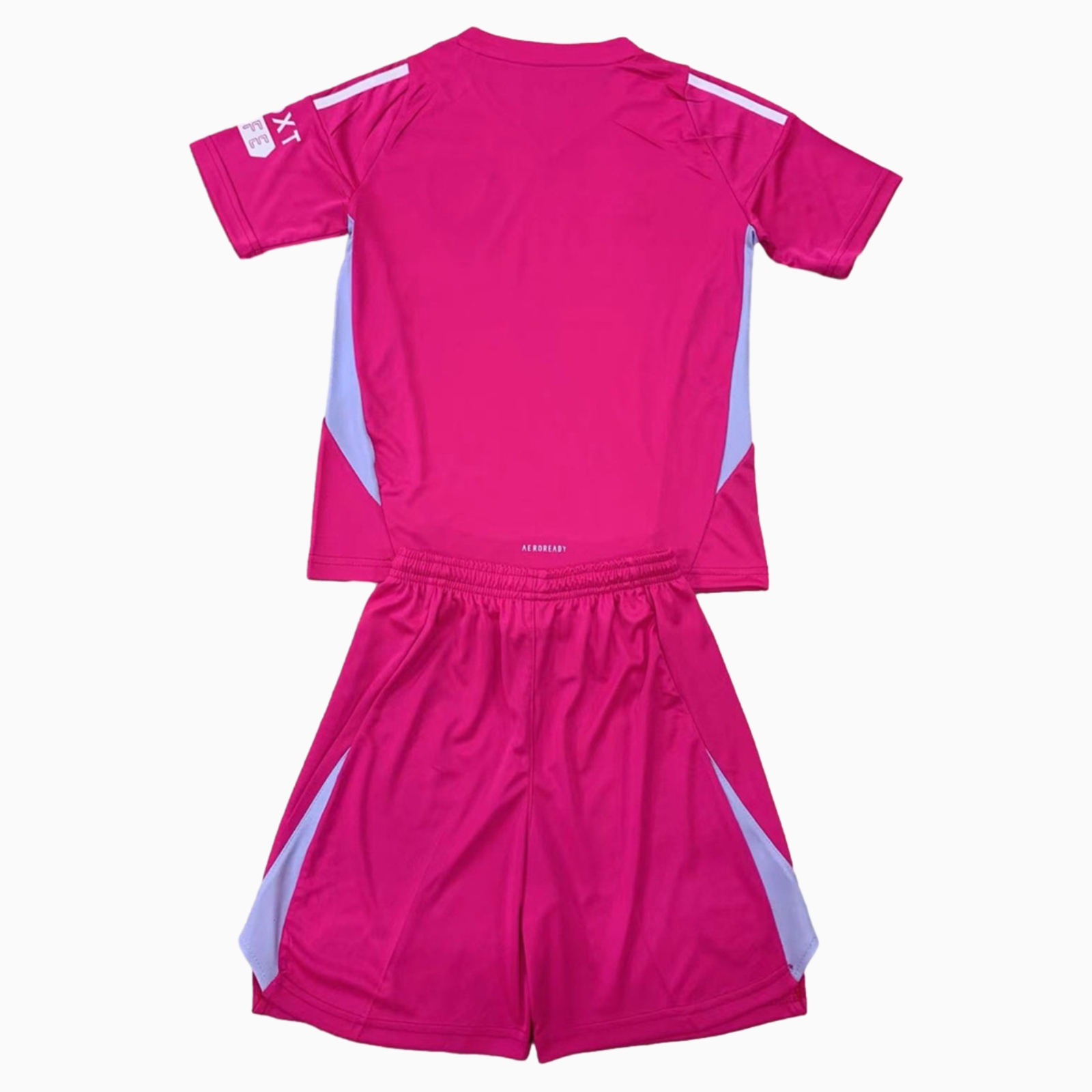 Leeds United 24-25 Pink Goalkeeper Kids Kit - Unitedfutballjersey