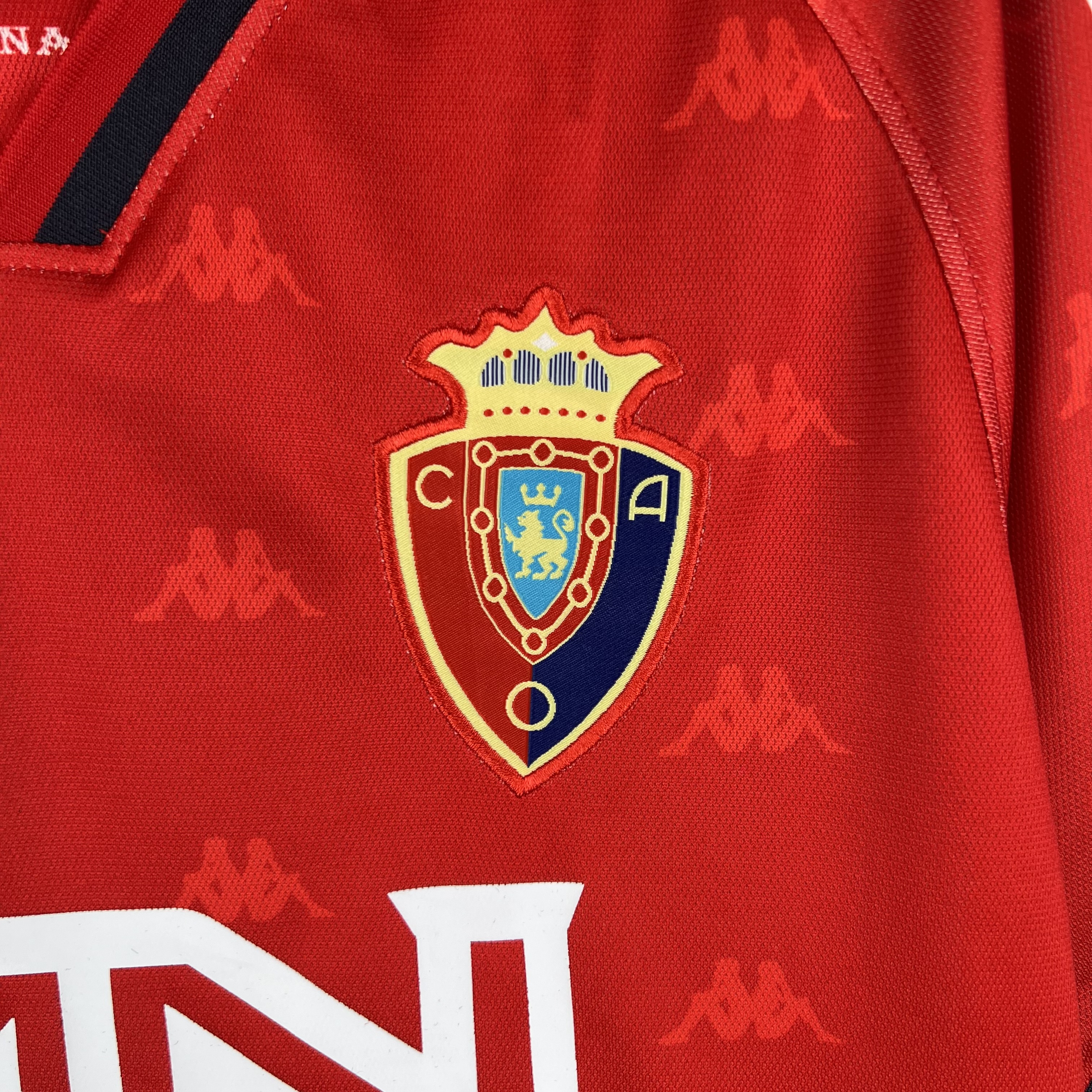 Retro Osasuna 1995-97 Home Stadium Jersey - Unitedfutballjersey