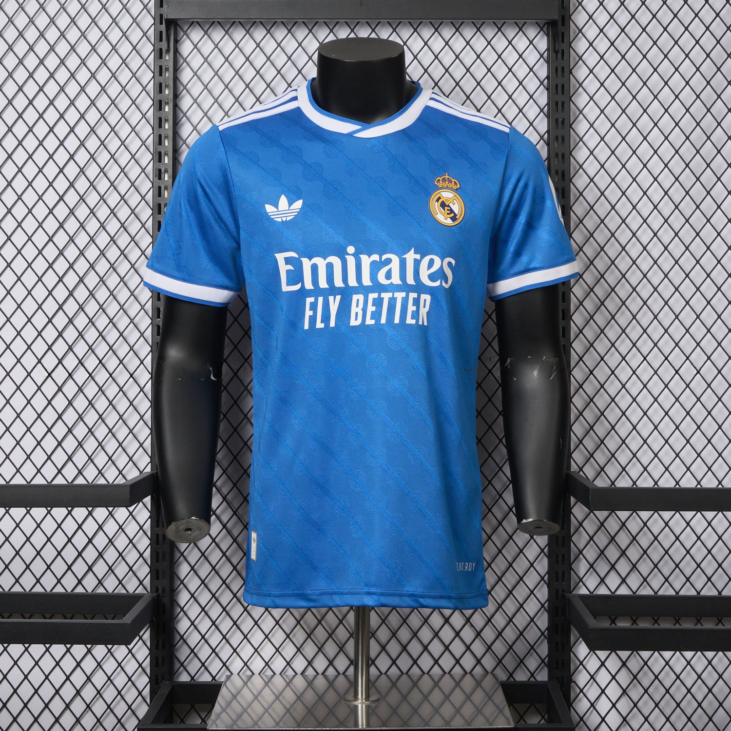 Real Madrid 25-26 Third Blue Jersey - Player Version - Unitedfutballjersey