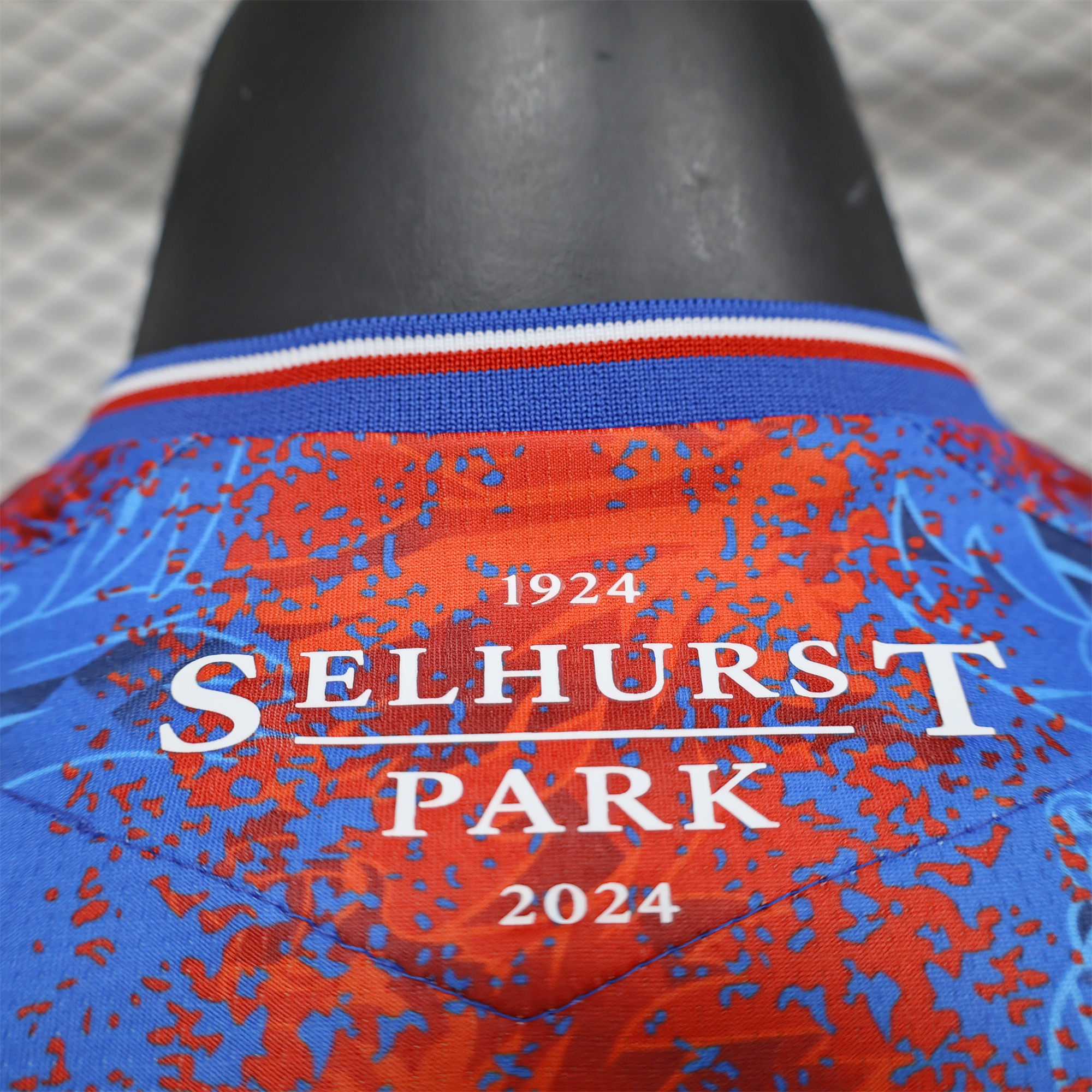 Crystal Palace 24-25 Home Stadium Jersey - Player Version - Unitedfutballjersey