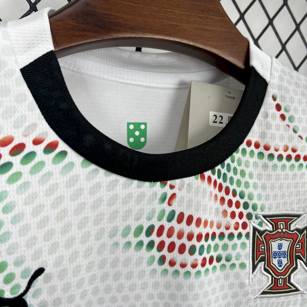 Portugal 2025-26 Away Kids Kit - Unitedfutballjersey