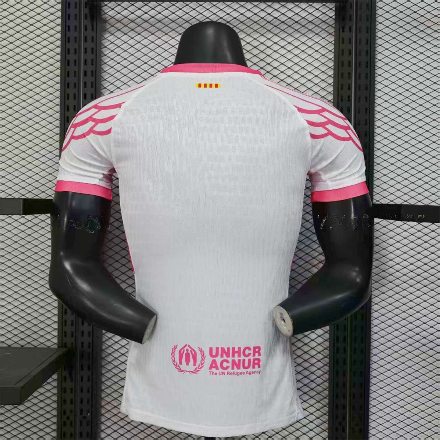 Barcelona 25-26 Red and White Diagonal Gradient Special Jersey - Player Version - Unitedfutballjersey