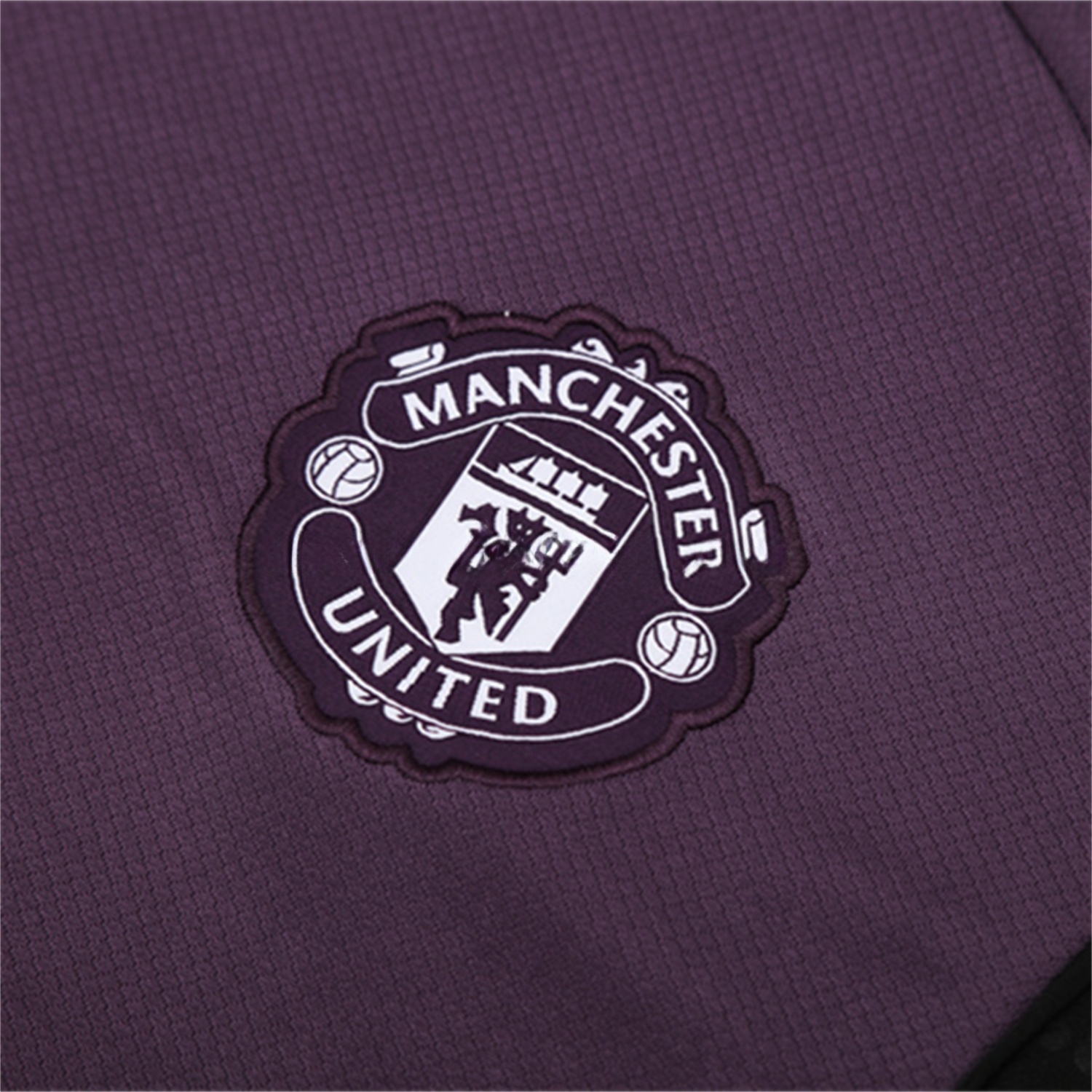 Manchester United 25-26 Short-Sleeve Training Set - Purple Top & Black shorts - Unitedfutballjersey