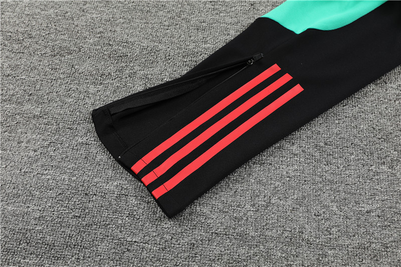 Manchester United 23-24 Long Sleeve Training Set -Black - Unitedfutballjersey