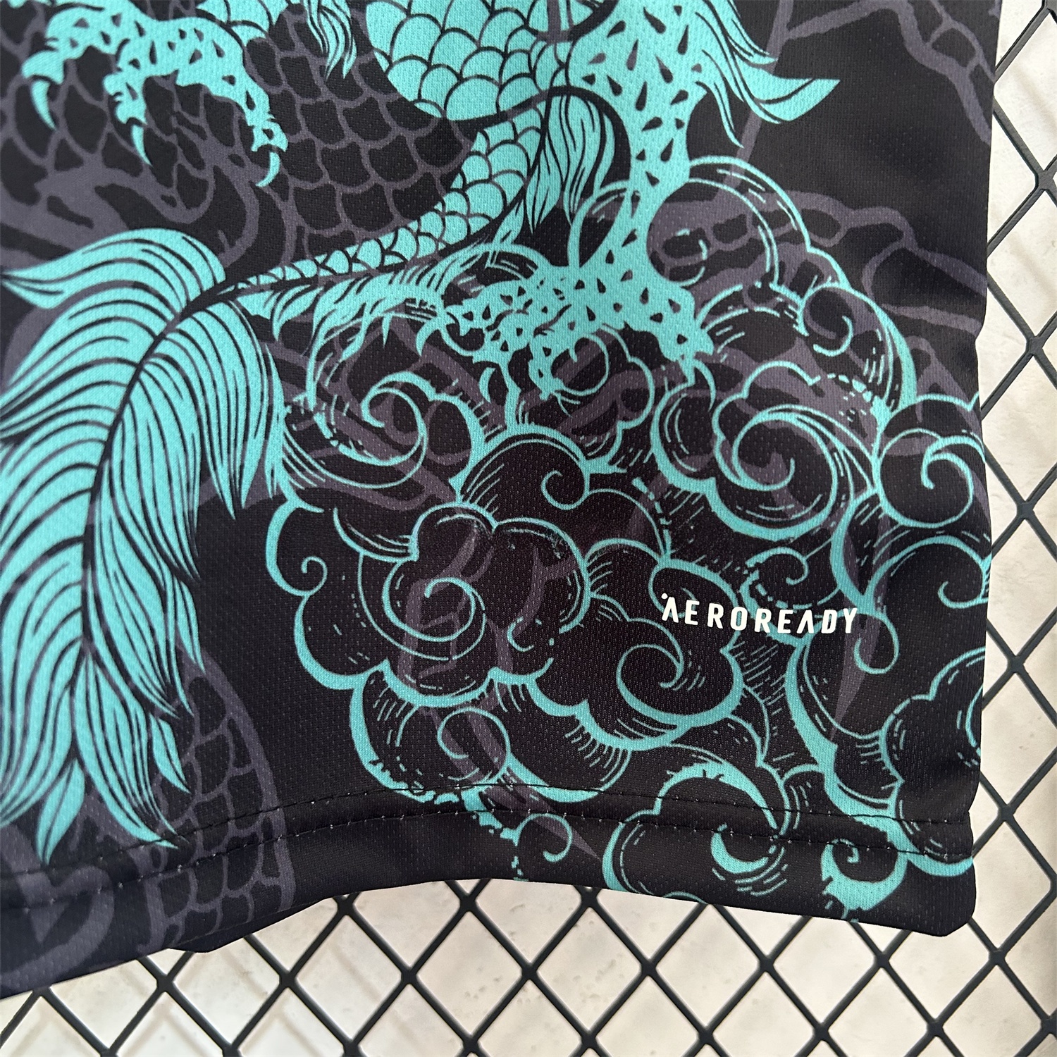 Real Madrid 25-26 Blue Dragon Black Jersey - Fans Version - Unitedfutballjersey