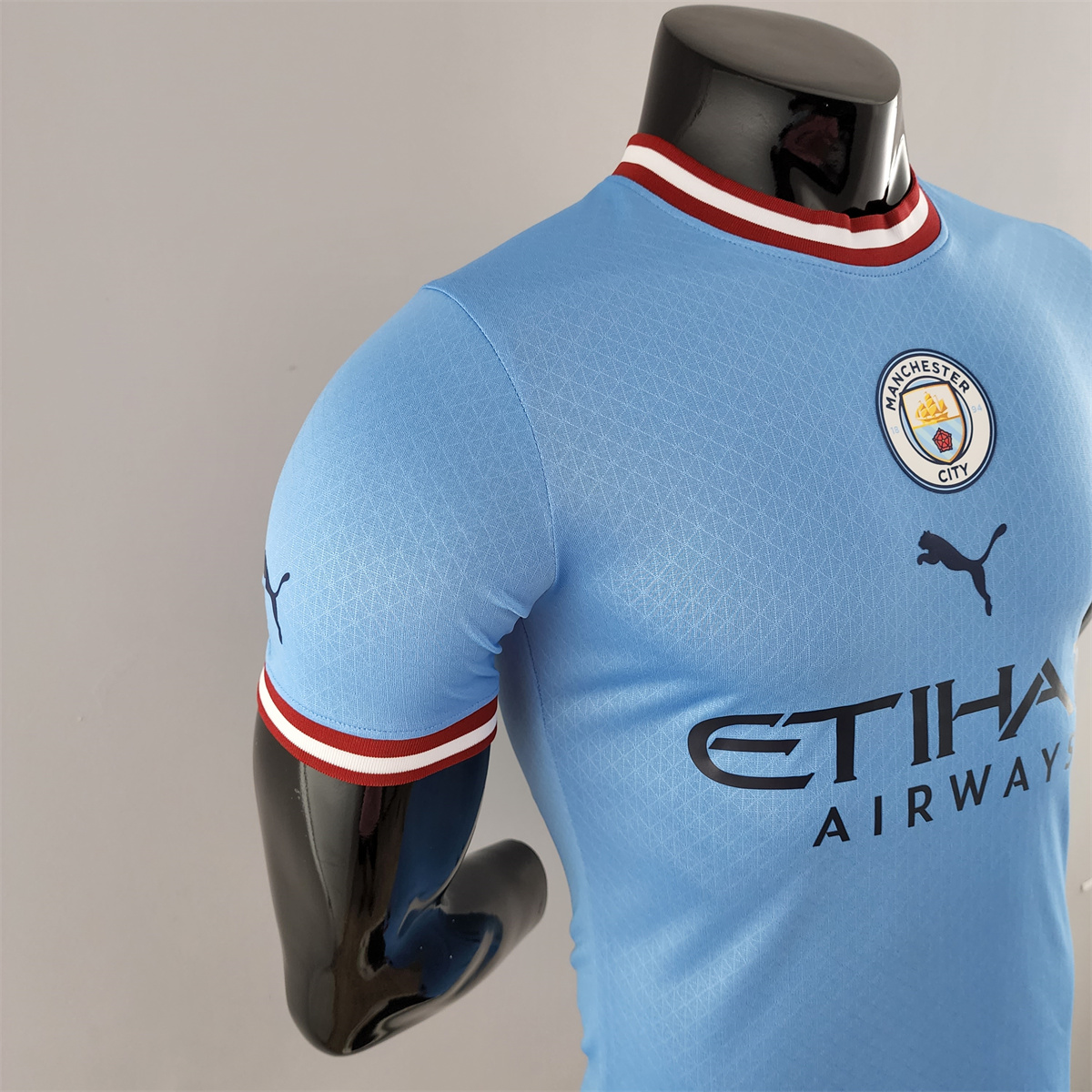Manchester City 22/23 Home Jersey & Final - Player Version - Unitedfutballjersey