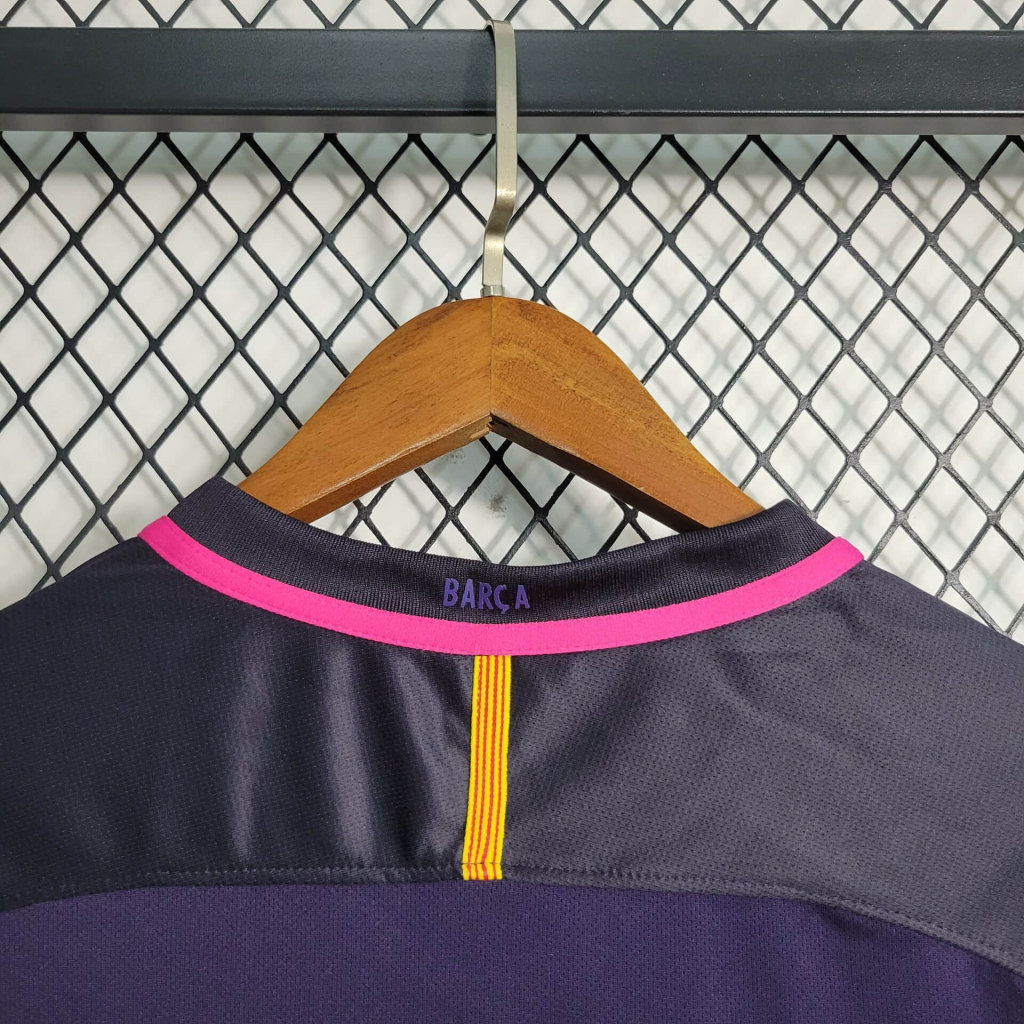 Retro Barcelona 16-17 Away Stadium Long Sleeve Jersey - Unitedfutballjersey