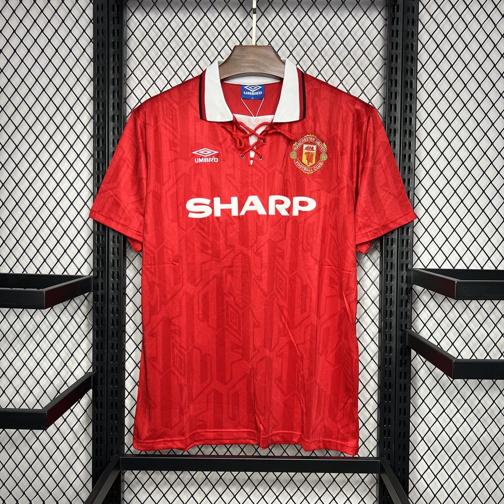 Retro Manchester United 92-94 Home Jersey - Unitedfutballjersey