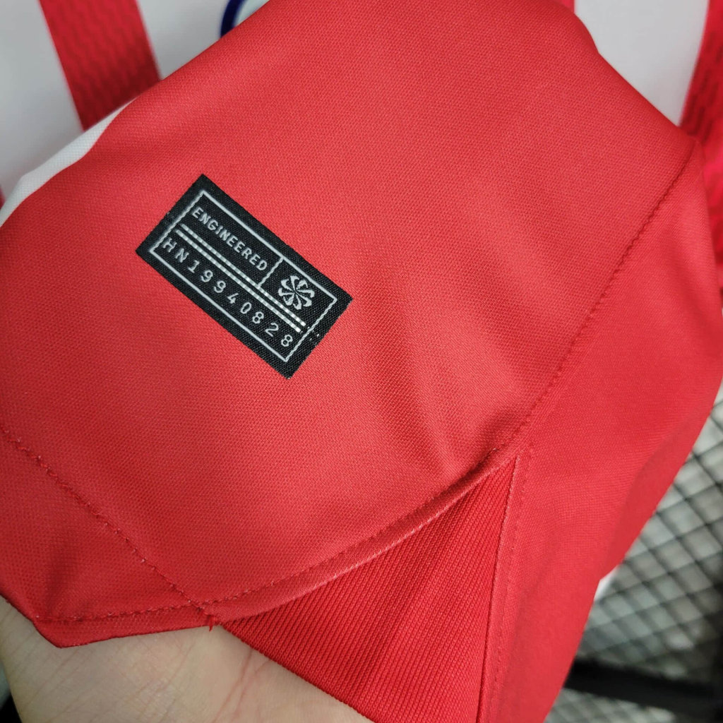 Atletico Madrid 23-24 Home Stadium Jersey - Fans Version - Unitedfutballjersey